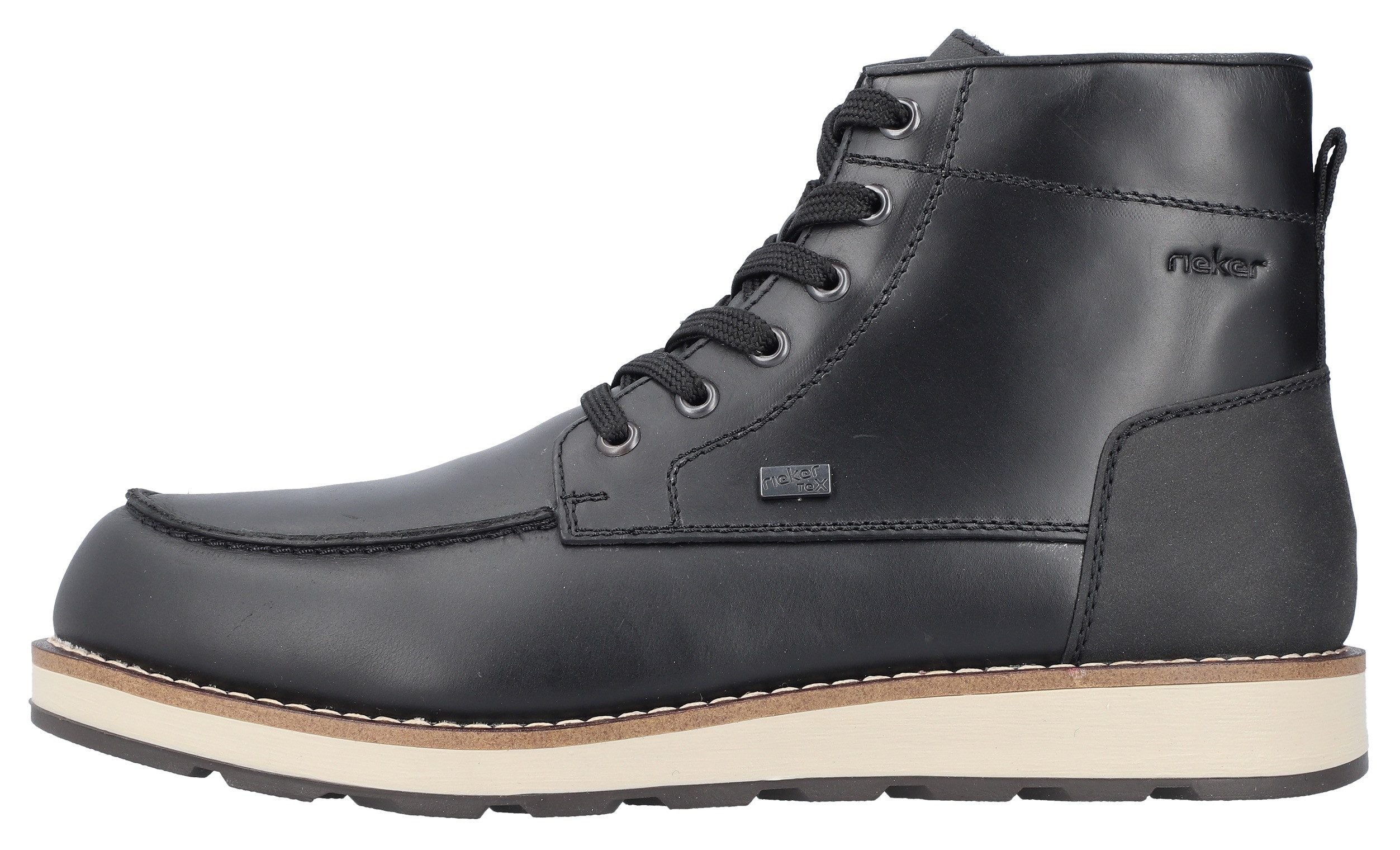 Rieker Winterlaarzen winter-enkellaars, veterschoenen met tex en sportieve loopzool