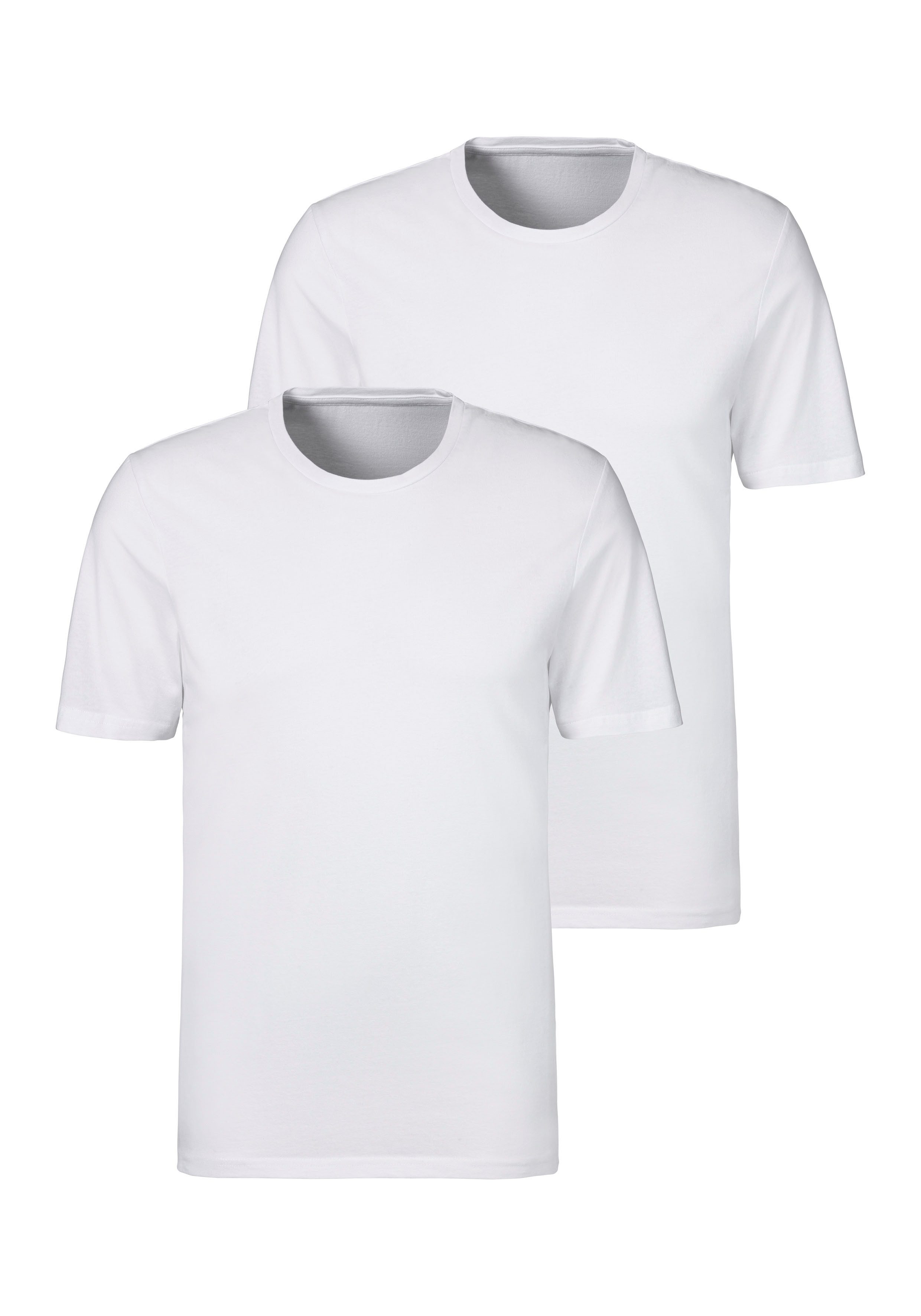 s.Oliver RED LABEL Beachwear T-shirt klassiek onderhemd (set, 2-delig)