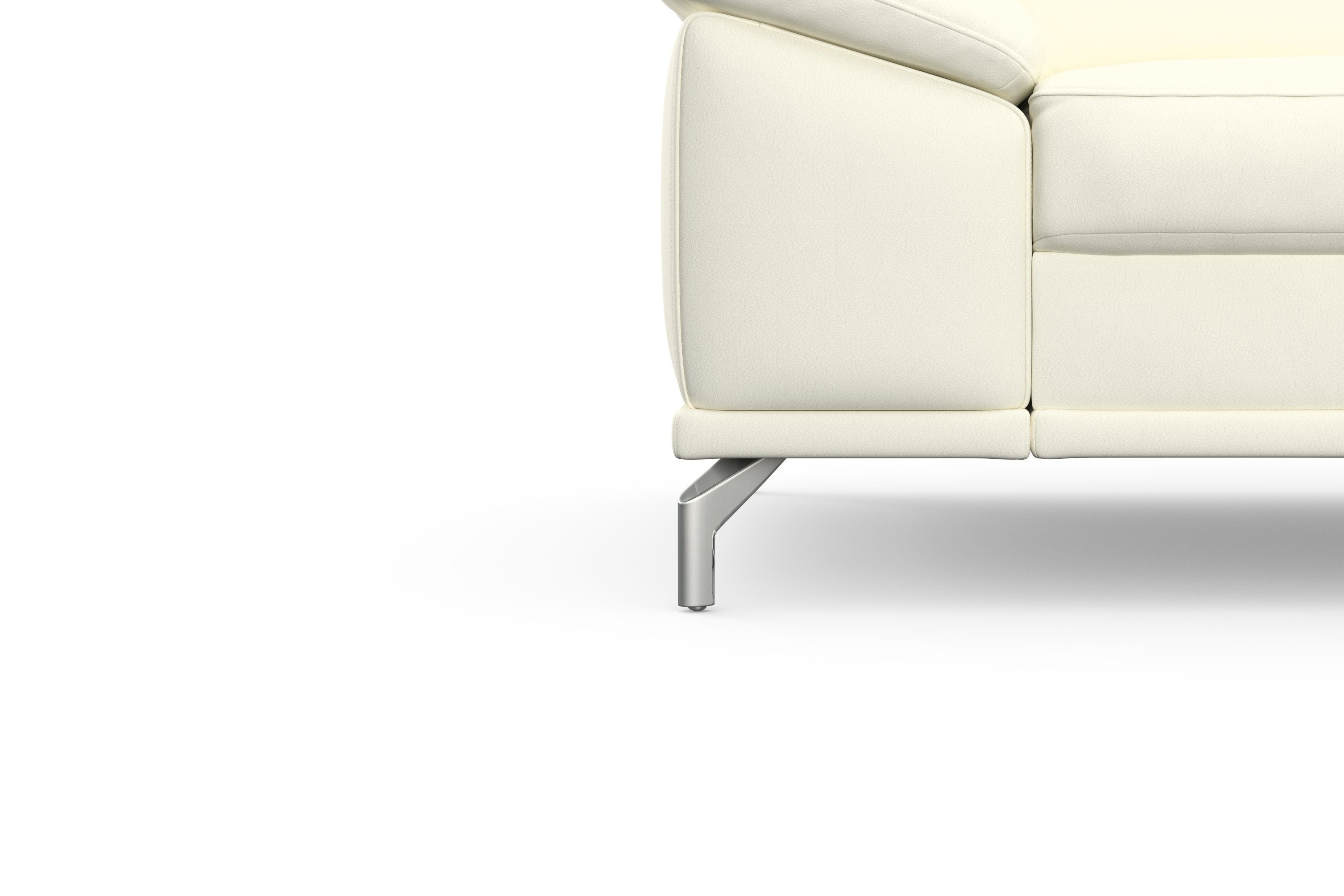 sit&more Hoekbank Cabrio L-vorm, met zitdiepteverstelling, arm- en hoofdsteunverstelling