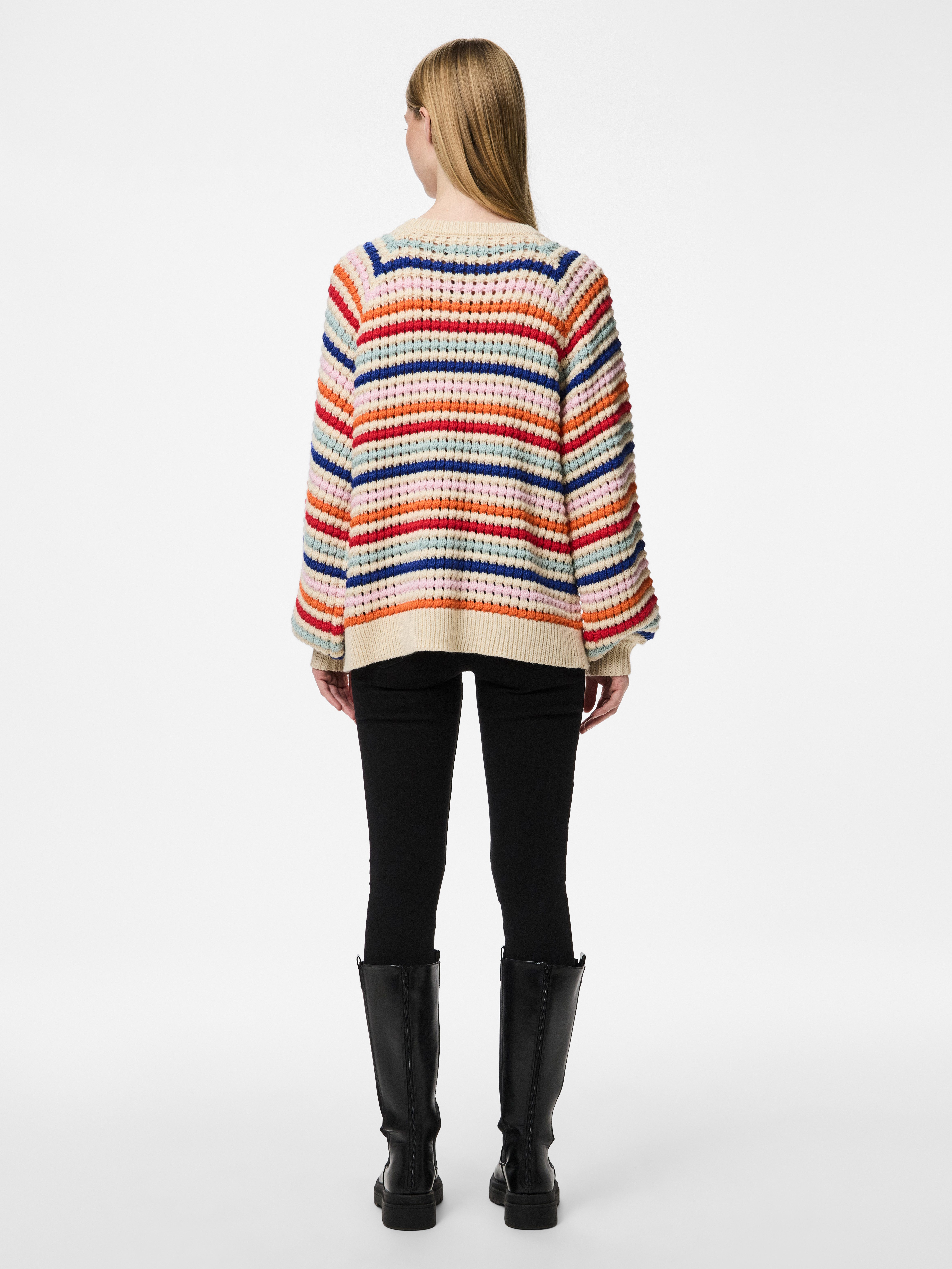 pieces Trui met ronde hals PCDOSLA LS O-NECK KNIT MM