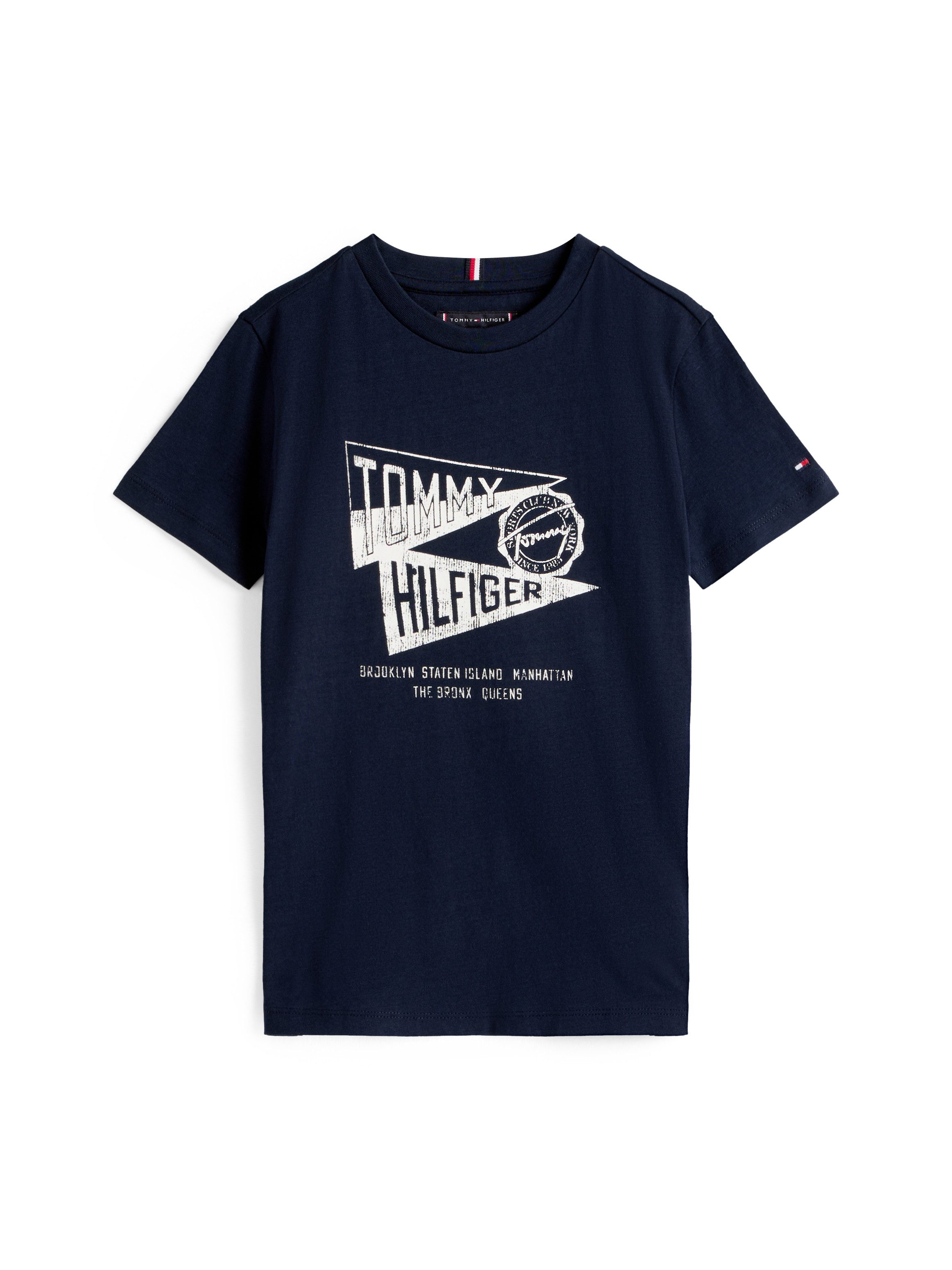 Tommy Hilfiger T-shirt TEXTURED GRAPHIC PRINT TEE SS