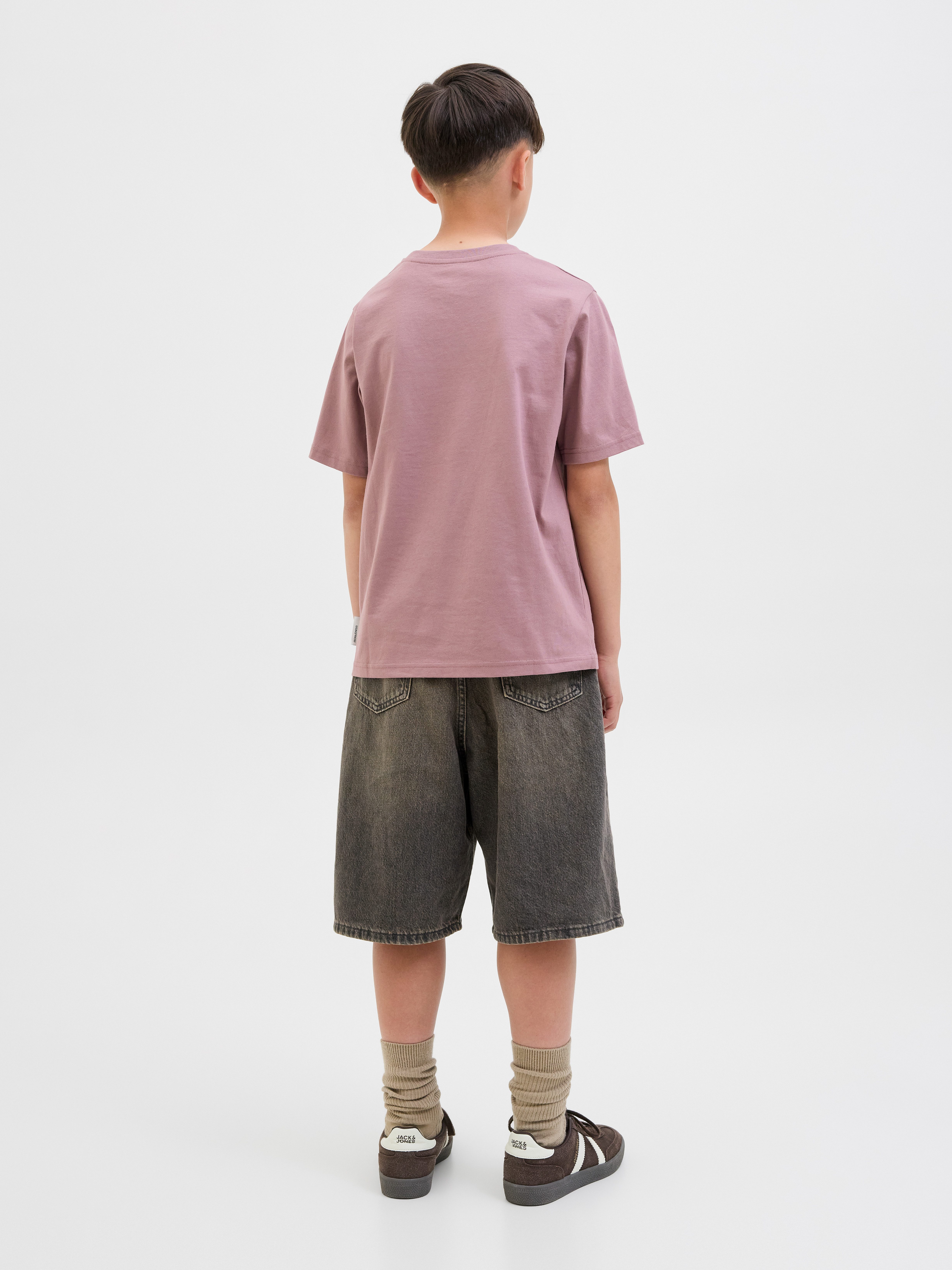 Jack & Jones Junior T-shirt JCOTIER FRONT PRINT TEE SS CN SN JNR