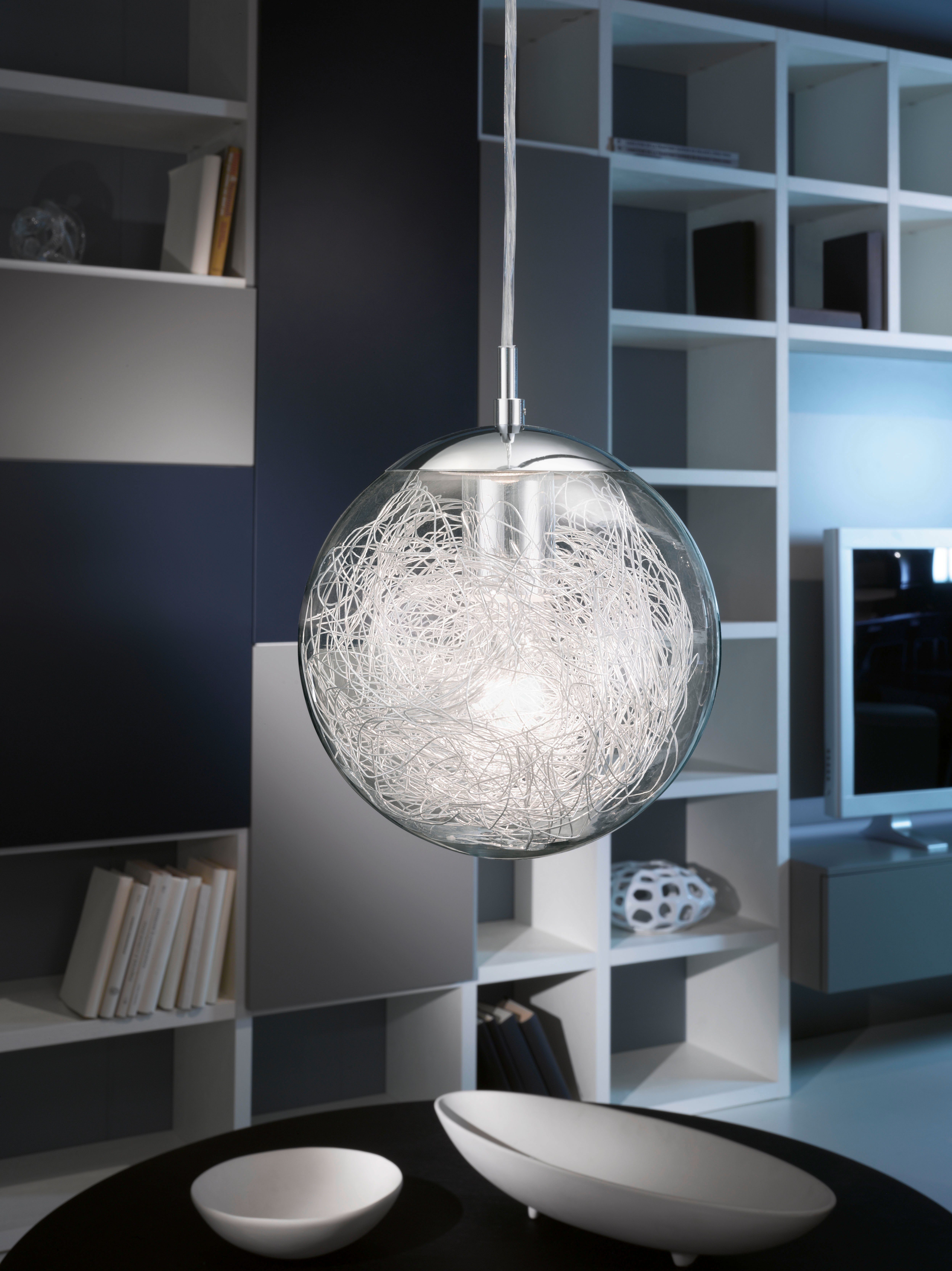EGLO Hanglamp LUBERIO Hanglamp, dimbaar, Smart Home, kleurwisseling (1 stuk)
