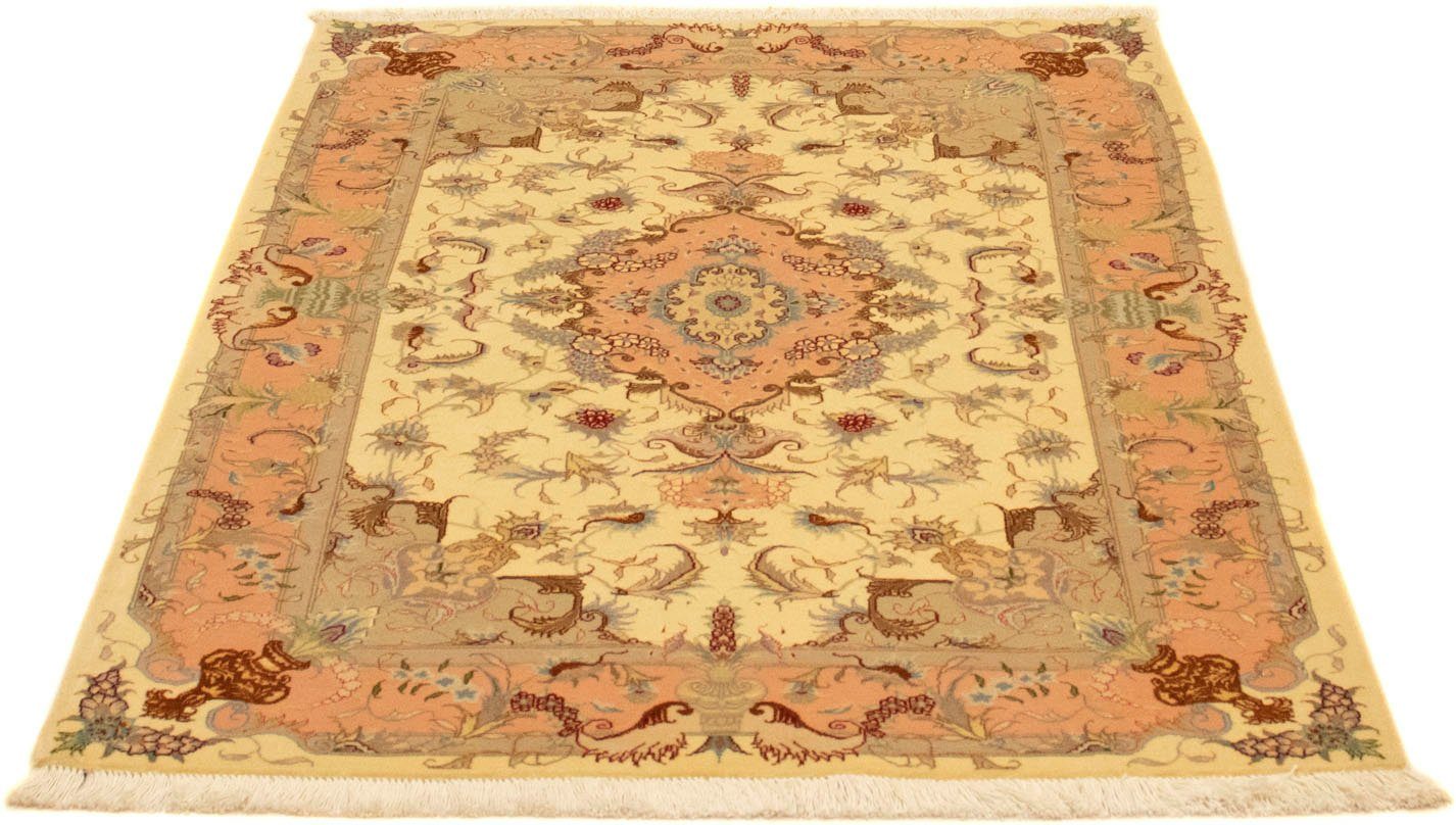 morgenland Vloerkleed Täbriz 50 Raj vloerkleed met de hand geknoopt beige handgeknoopt