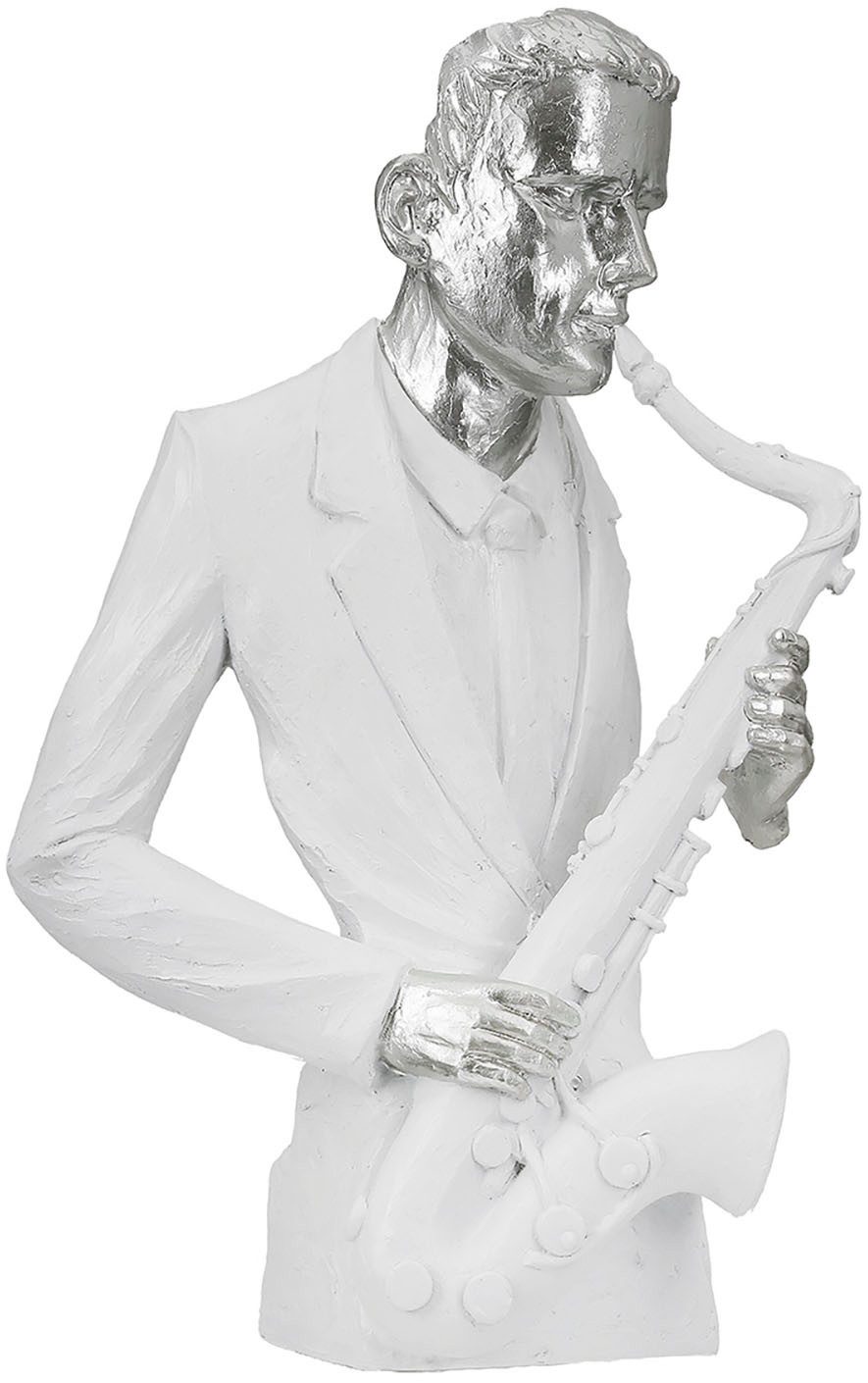 GILDE Decoratief figuur Beeld Muzikant (1 stuk)