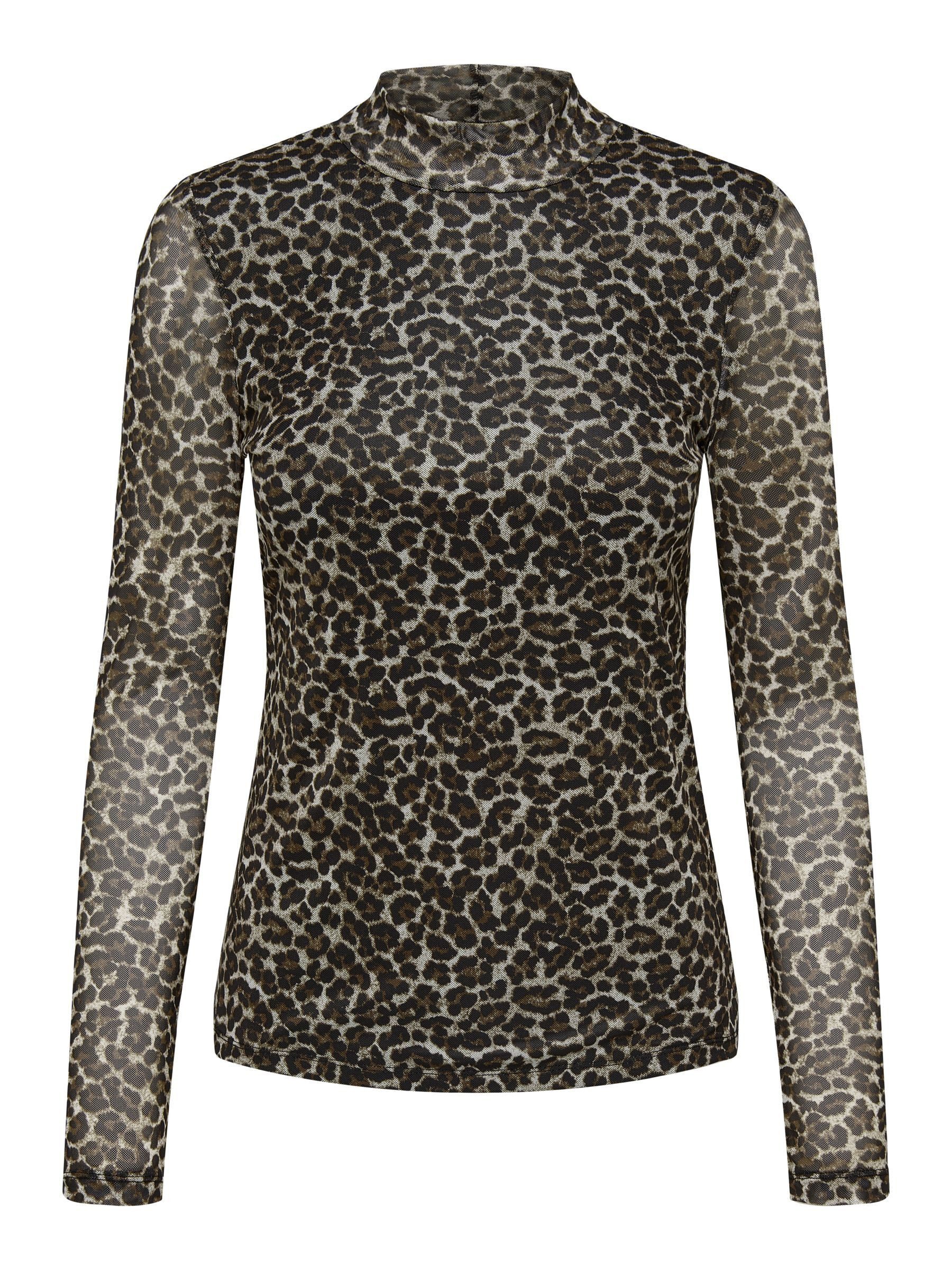 Only Shirt met lange mouwen ONLERICA LIFE MESH L/S TOP JRS NOOS