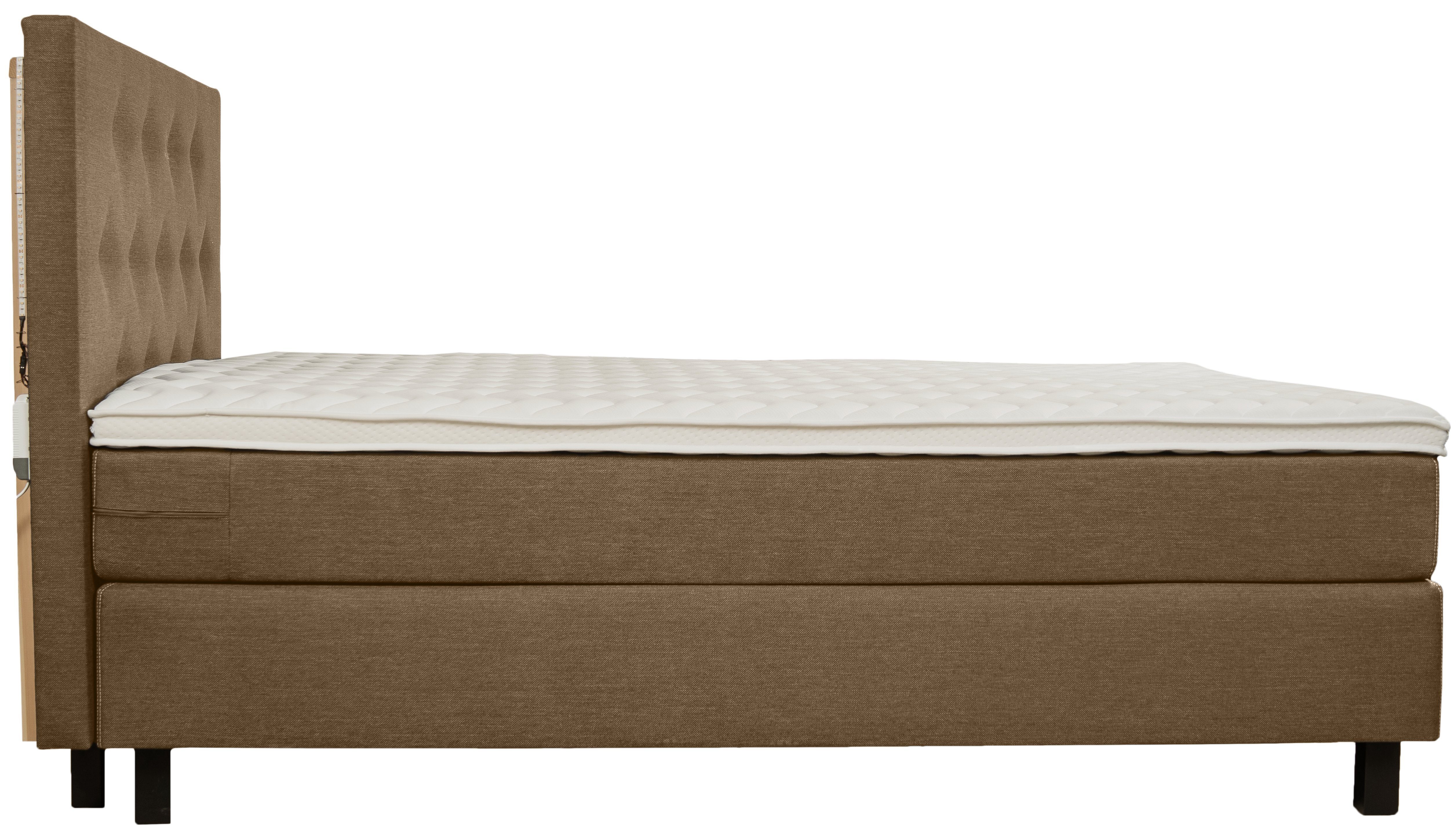 INOSIGN Boxspring Alenika met ledverlichting, met pocketveringsmatras