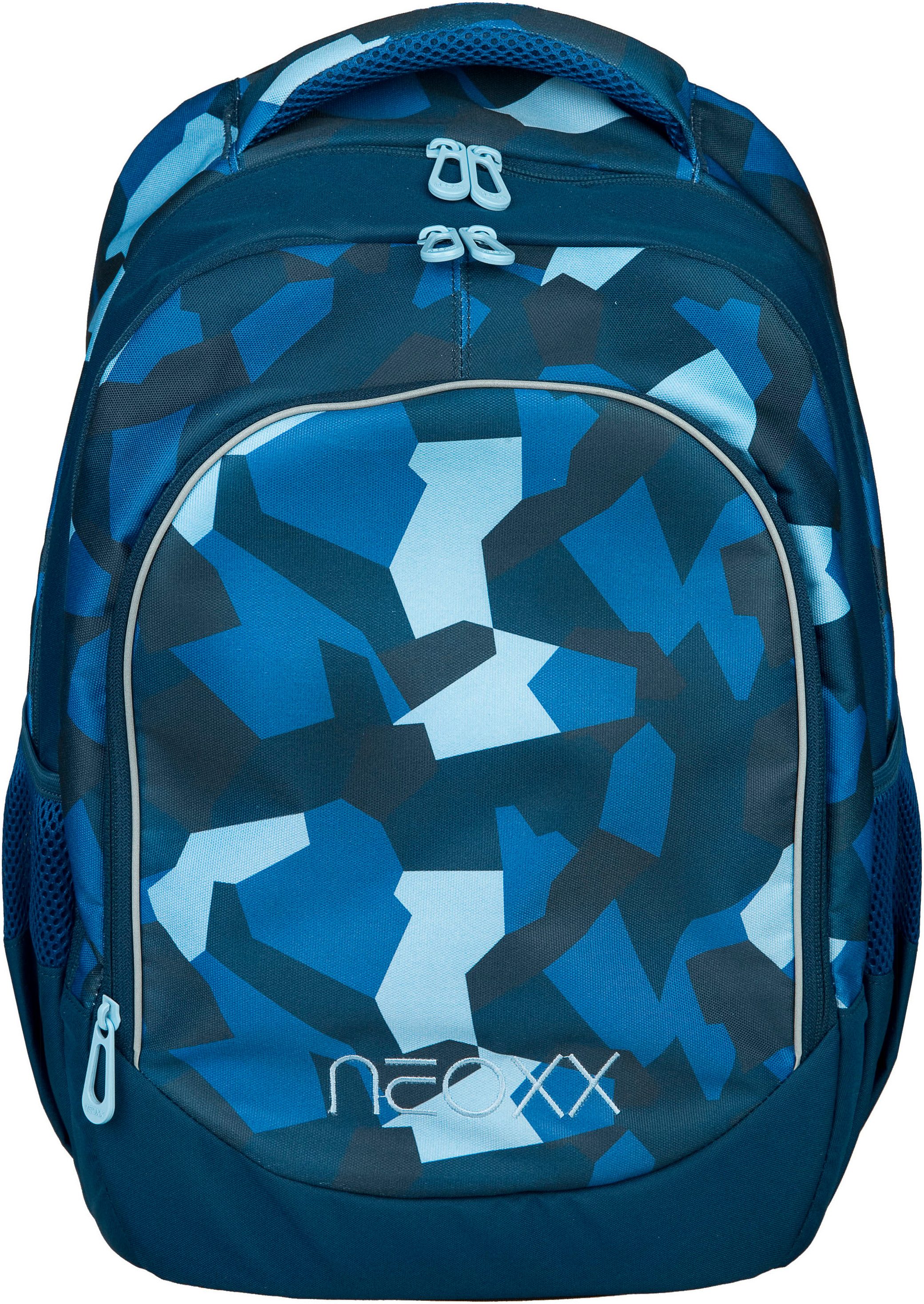 neoxx Schoolrugzak Camo Nation rugzak & etui van gerecyclede petflessen (set, 2-delig, 2)