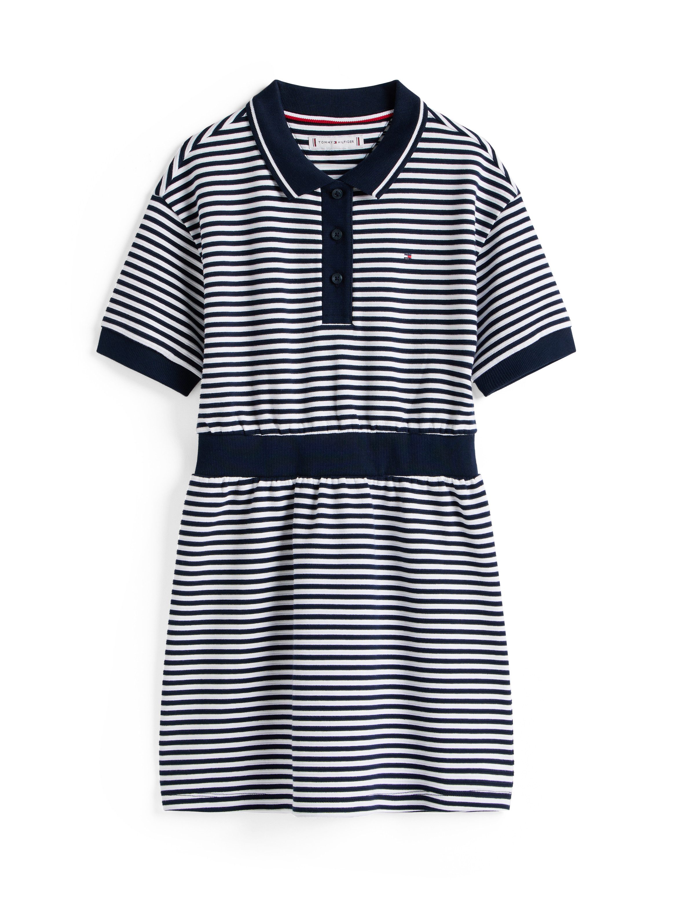 Tommy Hilfiger Polojurk POLO STRIPE DRESS SS