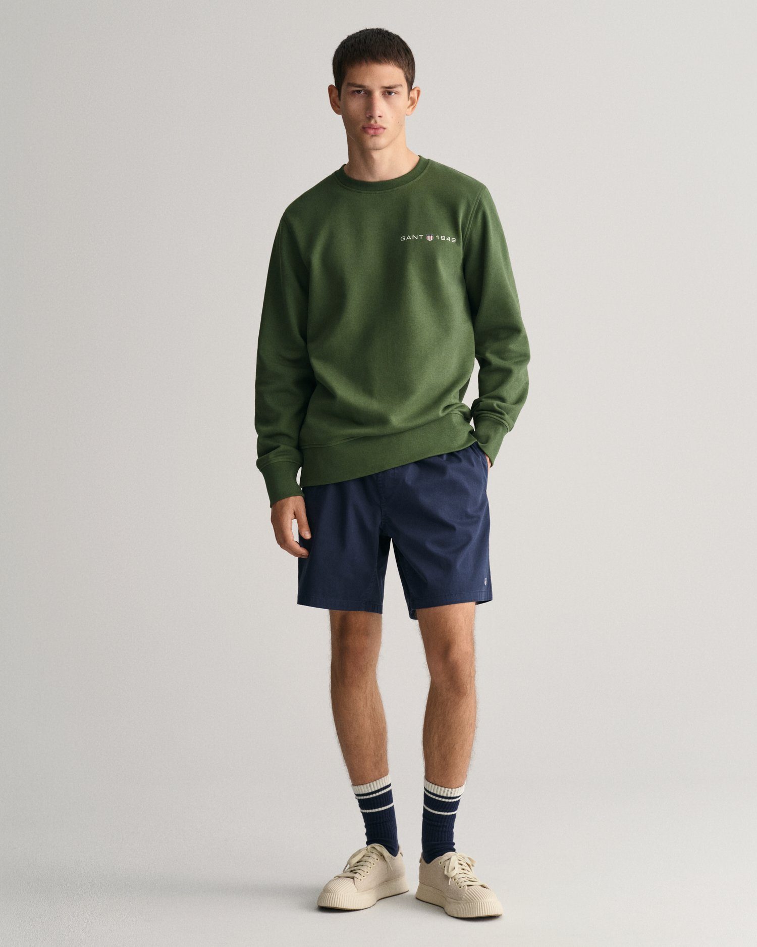 Gant Short DRAWSTRING LOGO SHORTS met elastische band en rijgkoord