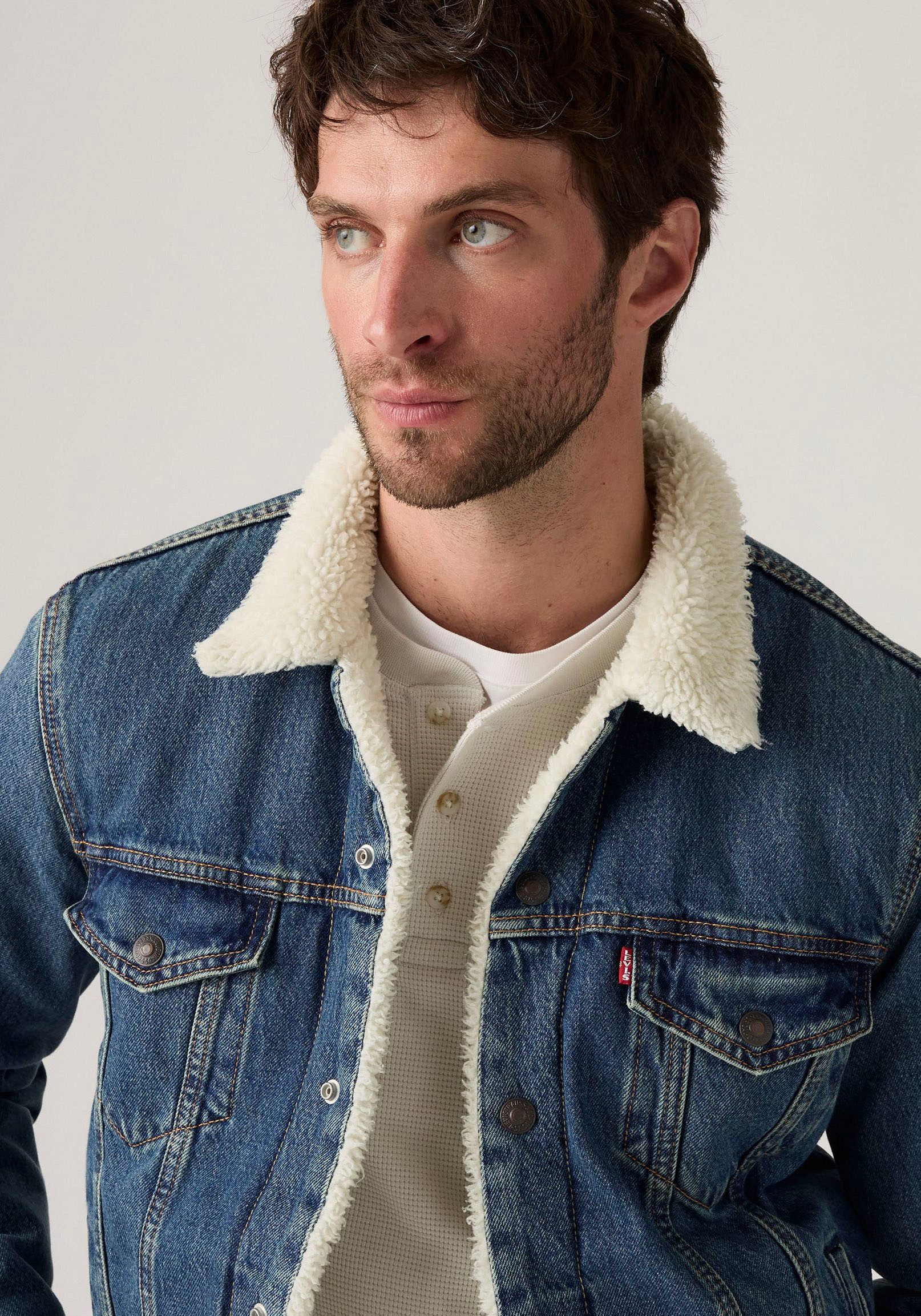 Levi's® Kort jack Sherpa met sherpa voering