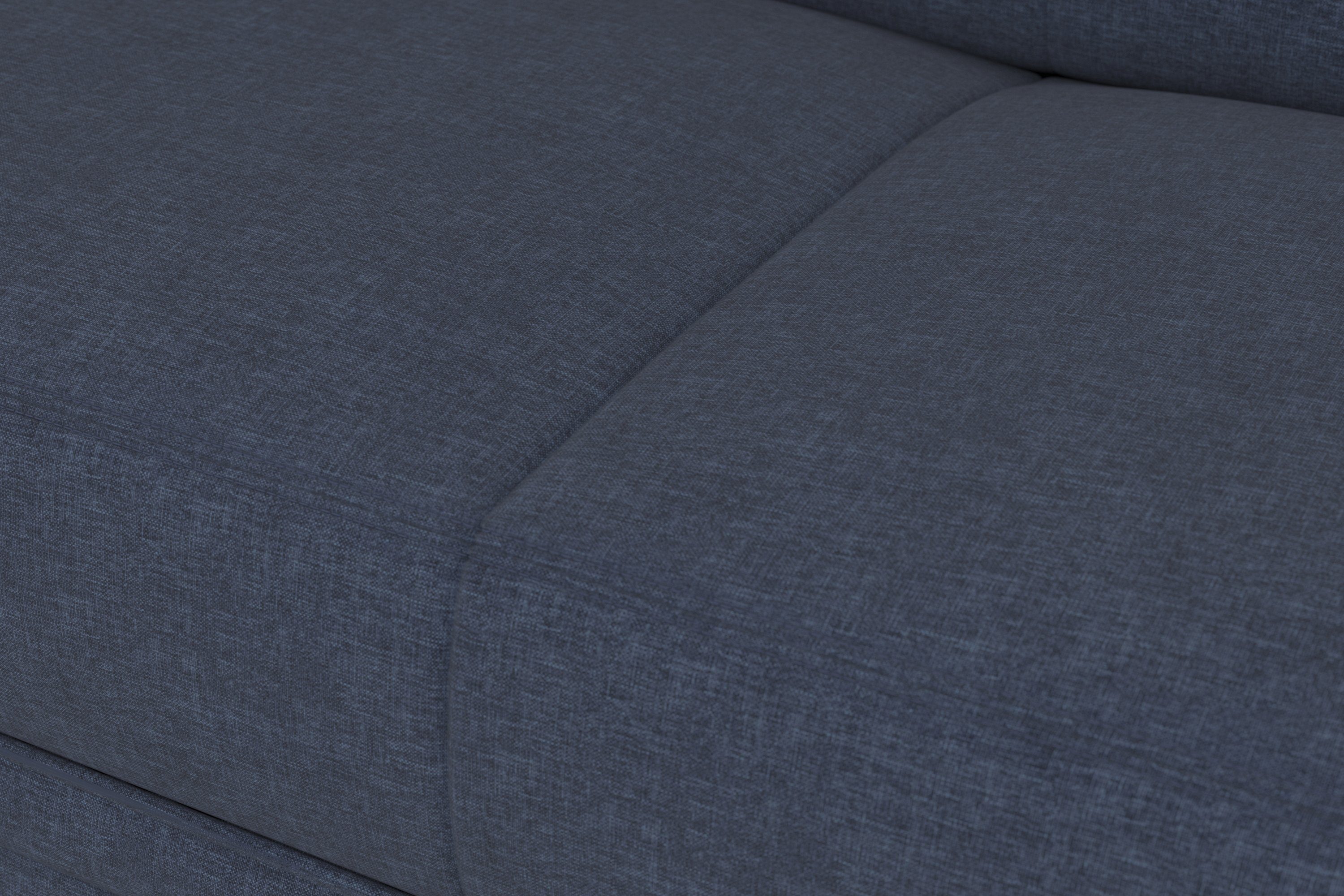DOMO collection 2-zitsbank Montana voor kleine ruimtes, breedte 146cm, comfortabel en tijdloos