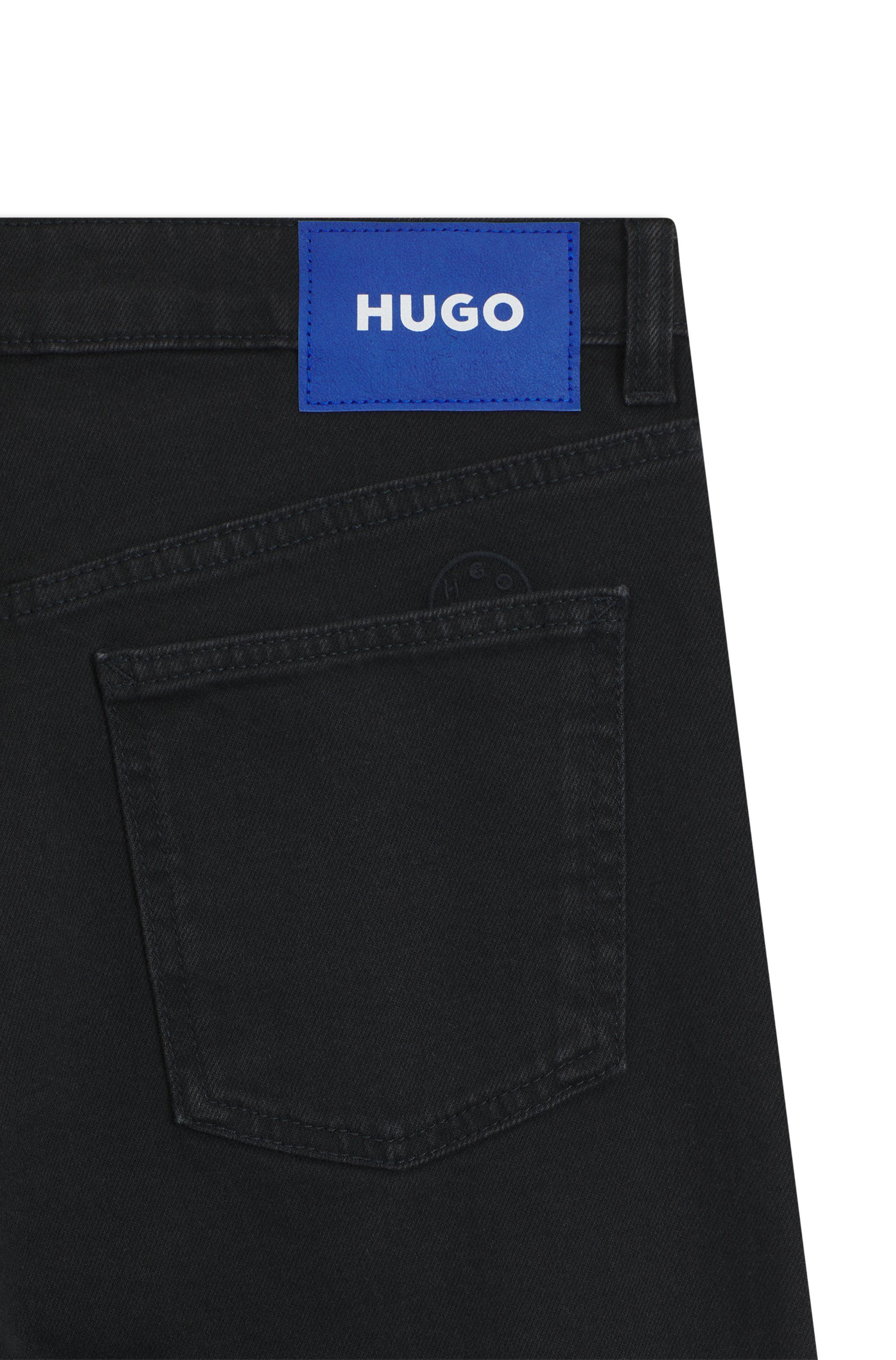 HUGO Blue Straight jeans Elyah Straight fit jeans met hoge taille, lange lengte 36