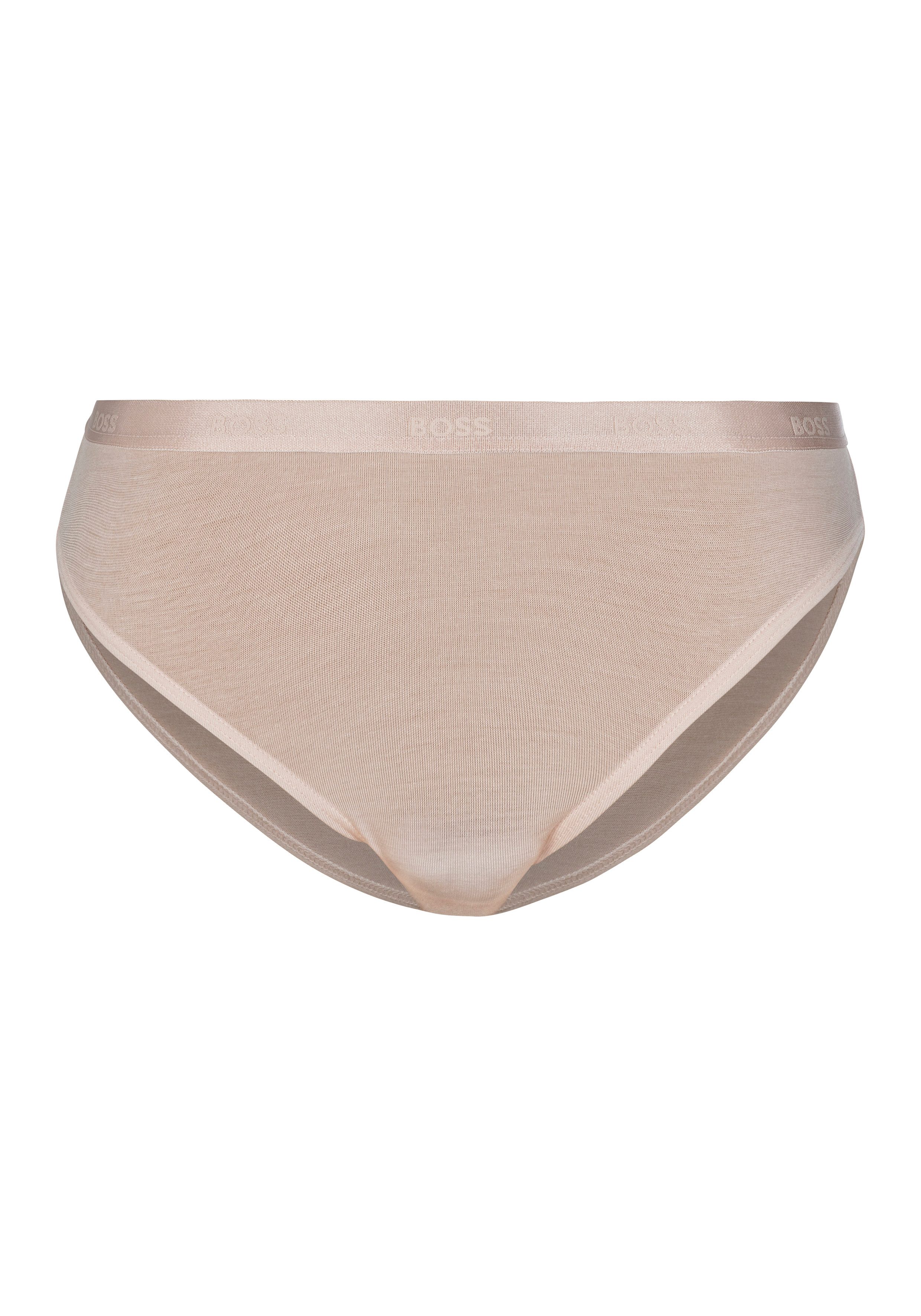 BOSS Slip BRIEF CI met boss opdruk op de tailleband dames slips maat S roze