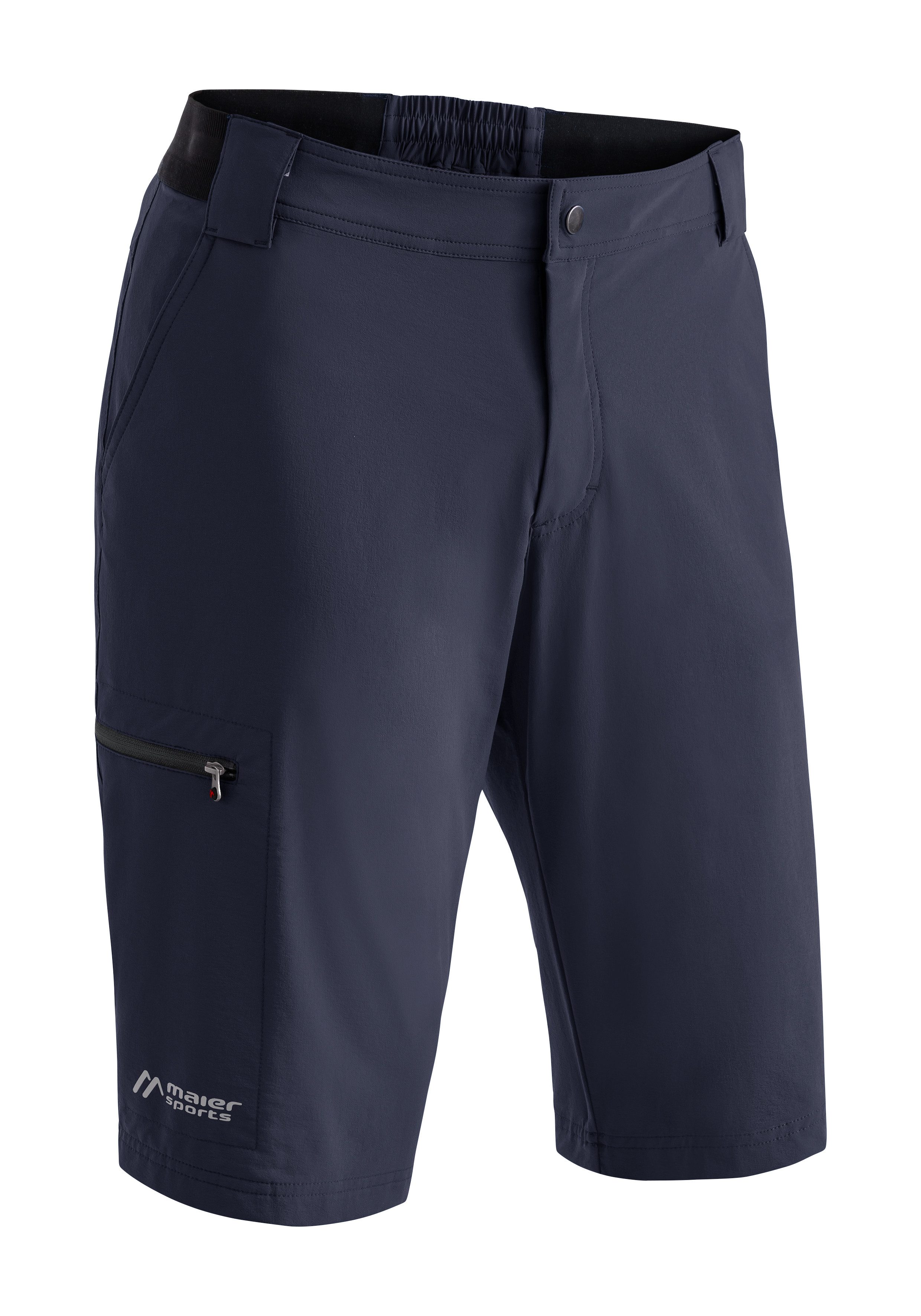 Maier Sports Functionele short Norit Short M Heren shorts, korte outdoorbroek, bermuda met 5 zakken, regular fit