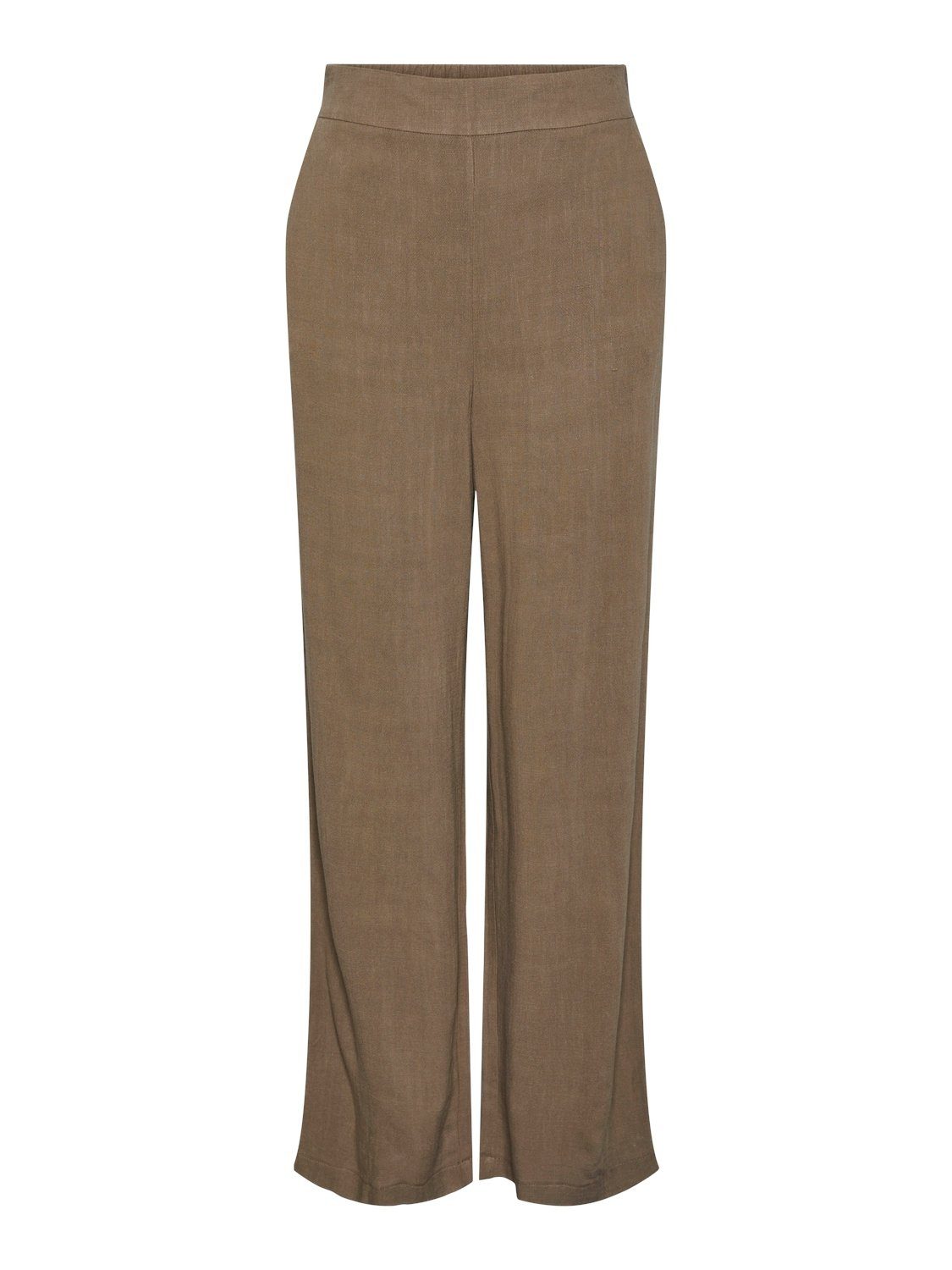 pieces Comfortbroek PCVINSTY HW LINEN PANT NOOS BC