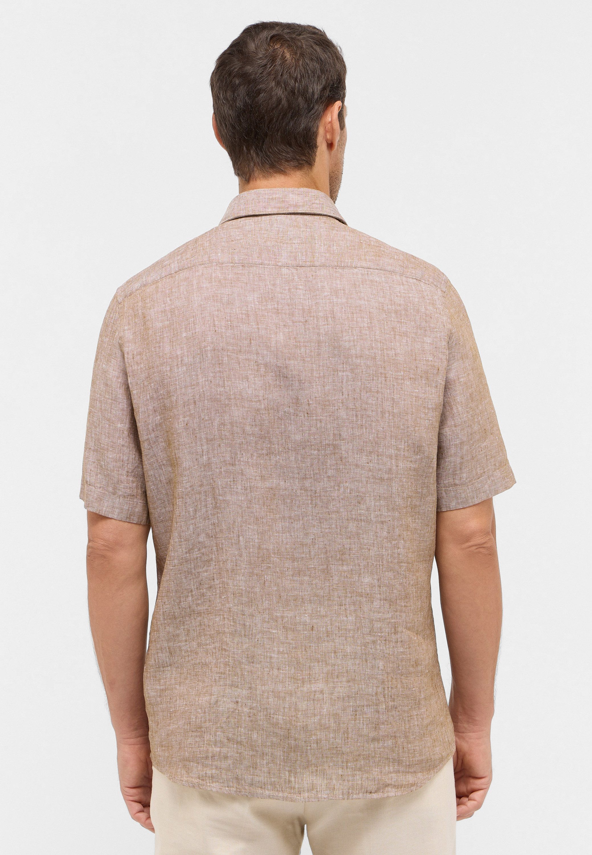 Eterna Overhemd met korte mouwen MODERN FIT EASY IRON (gemakkelijk te strijken)