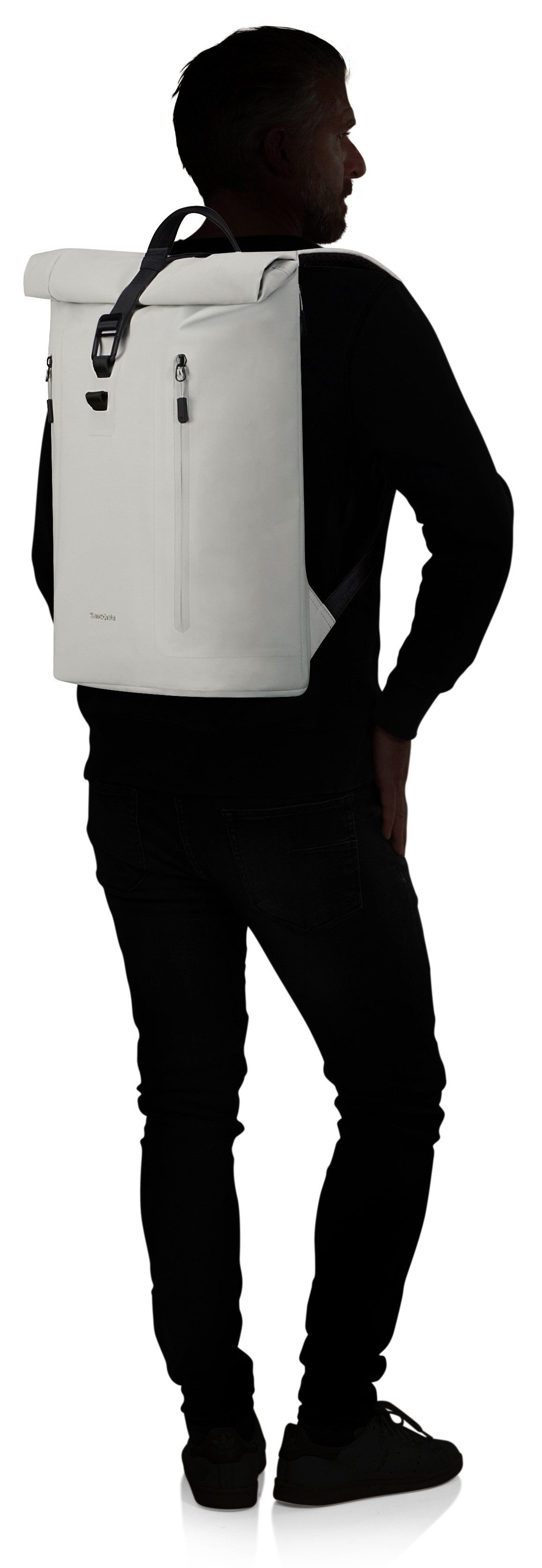 Samsonite Laptoprugzak COATIFY BIZ ROLLTOP BACKPACK 15.6" Rugzak vrijetijdsrugzak stadsrugzak backpack schoolrugzak