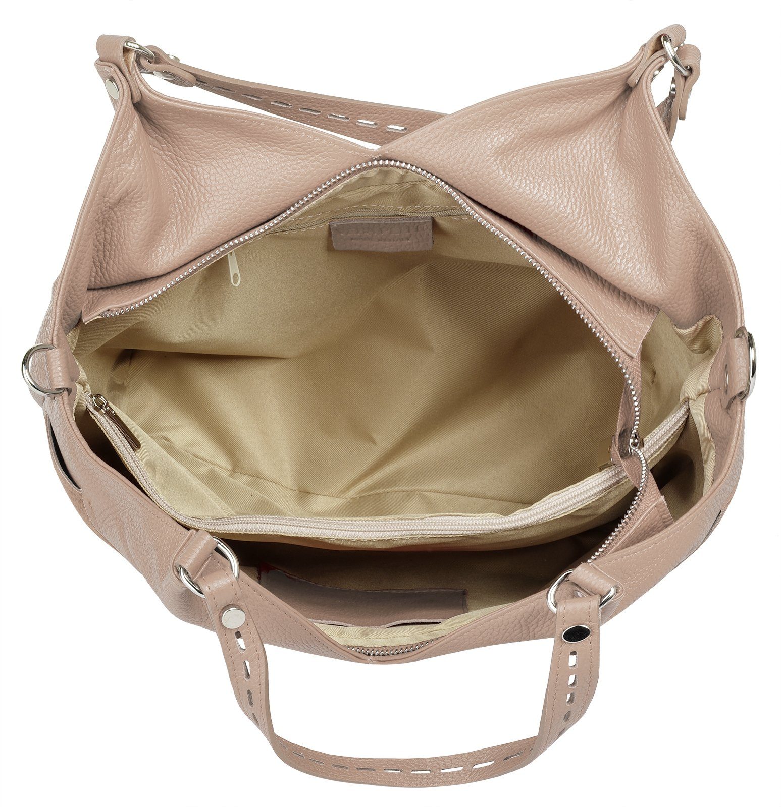 Samantha Look Shopper echt leer, made in italy