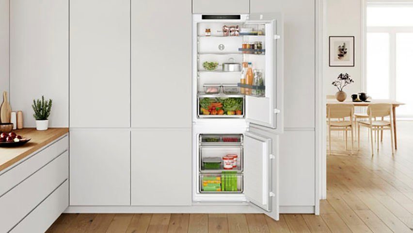 BOSCH Inbouw koel-vriescombinatie KIV86VSE0, 177,2 cm x 54,1 cm