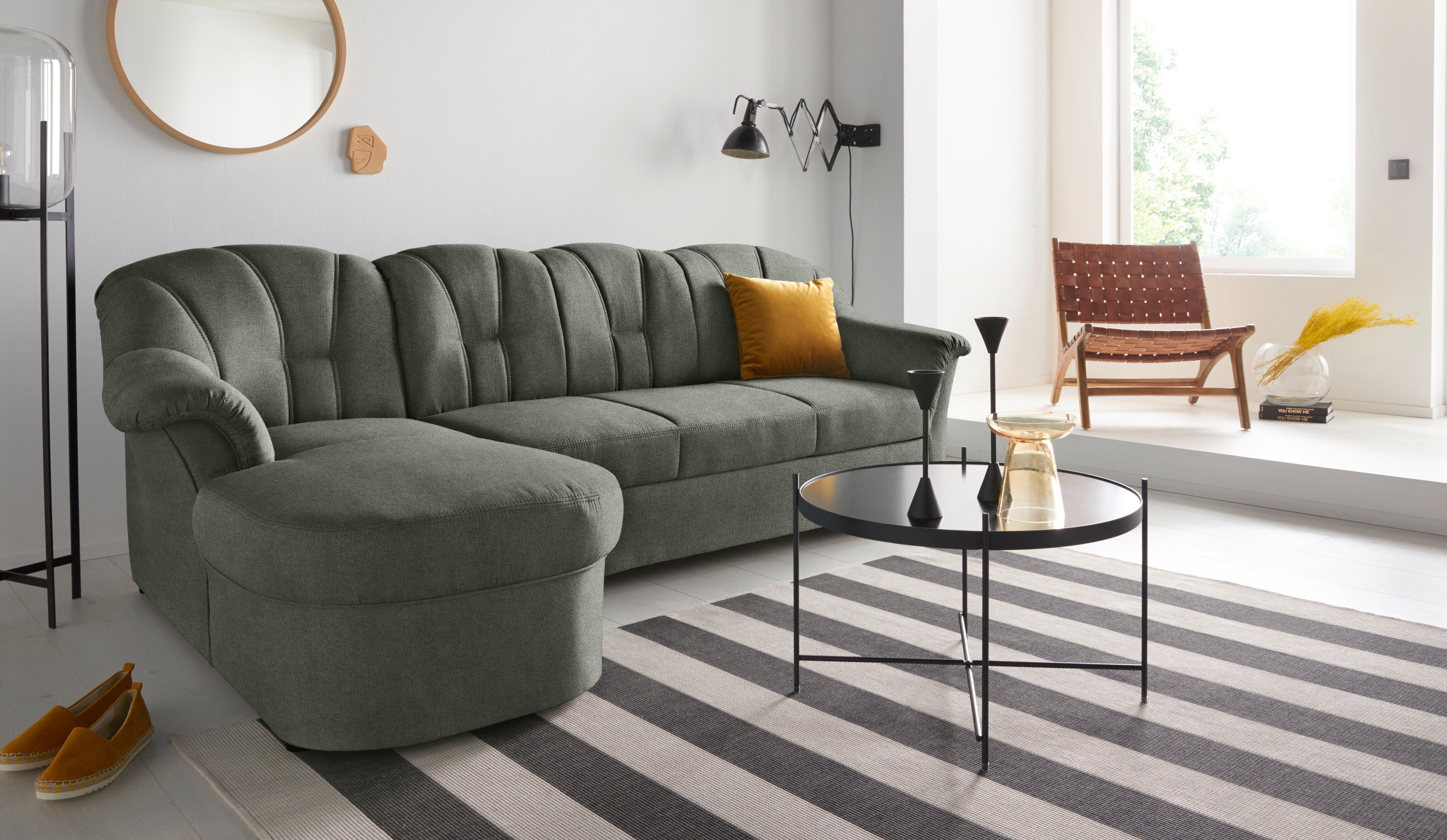 DOMO collection Hoekbank Papenburg, tijdloze rugsteppingen, elegante vormtaal, L-vorm