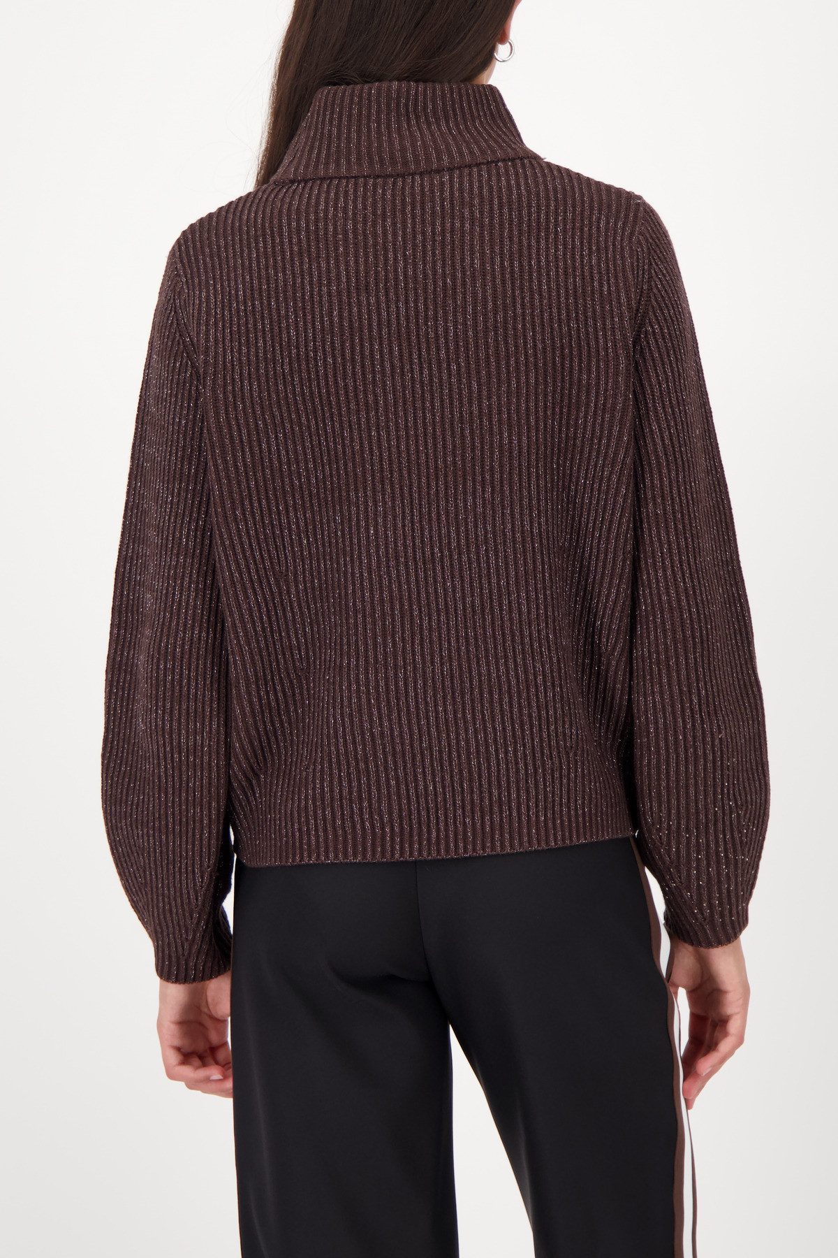 Monari Coltrui Pullover Lurex + Schmuck