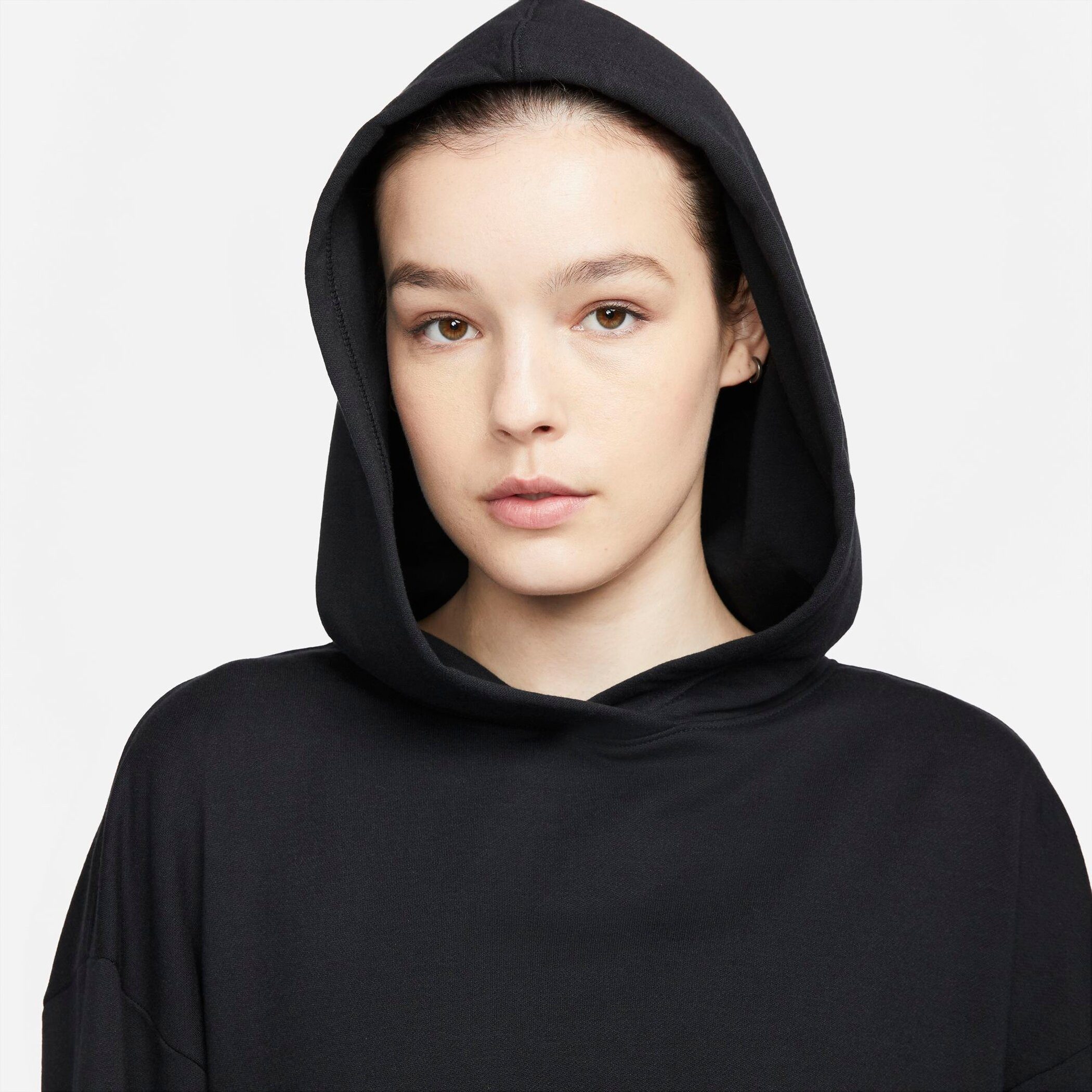 Nike Sweatshirt Yoga Luxe Women's Cropped Fleece Hoodie
