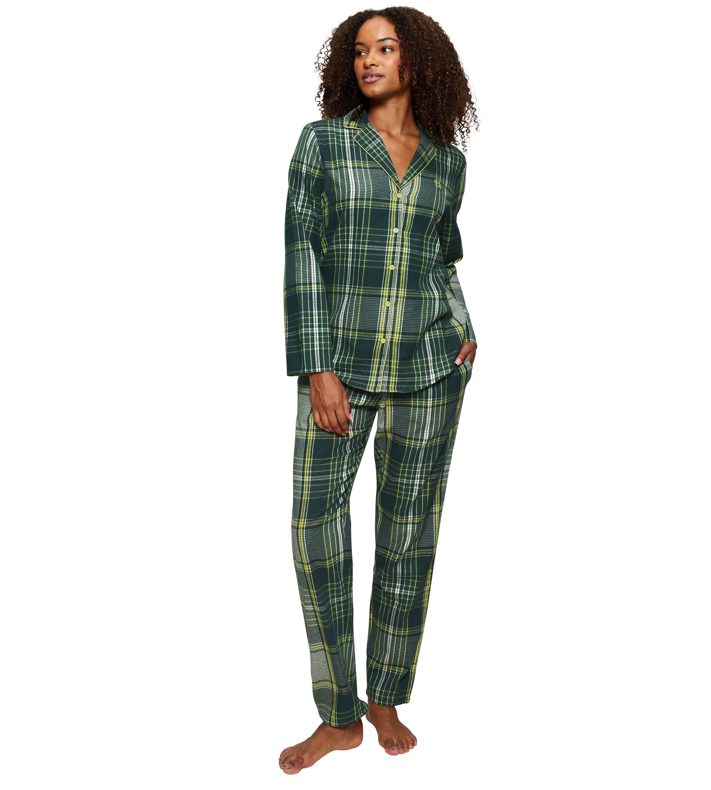 Triumph Pyjama Boyfriend PW X Checks comfortabel en stijlvol (set, 2-delig)