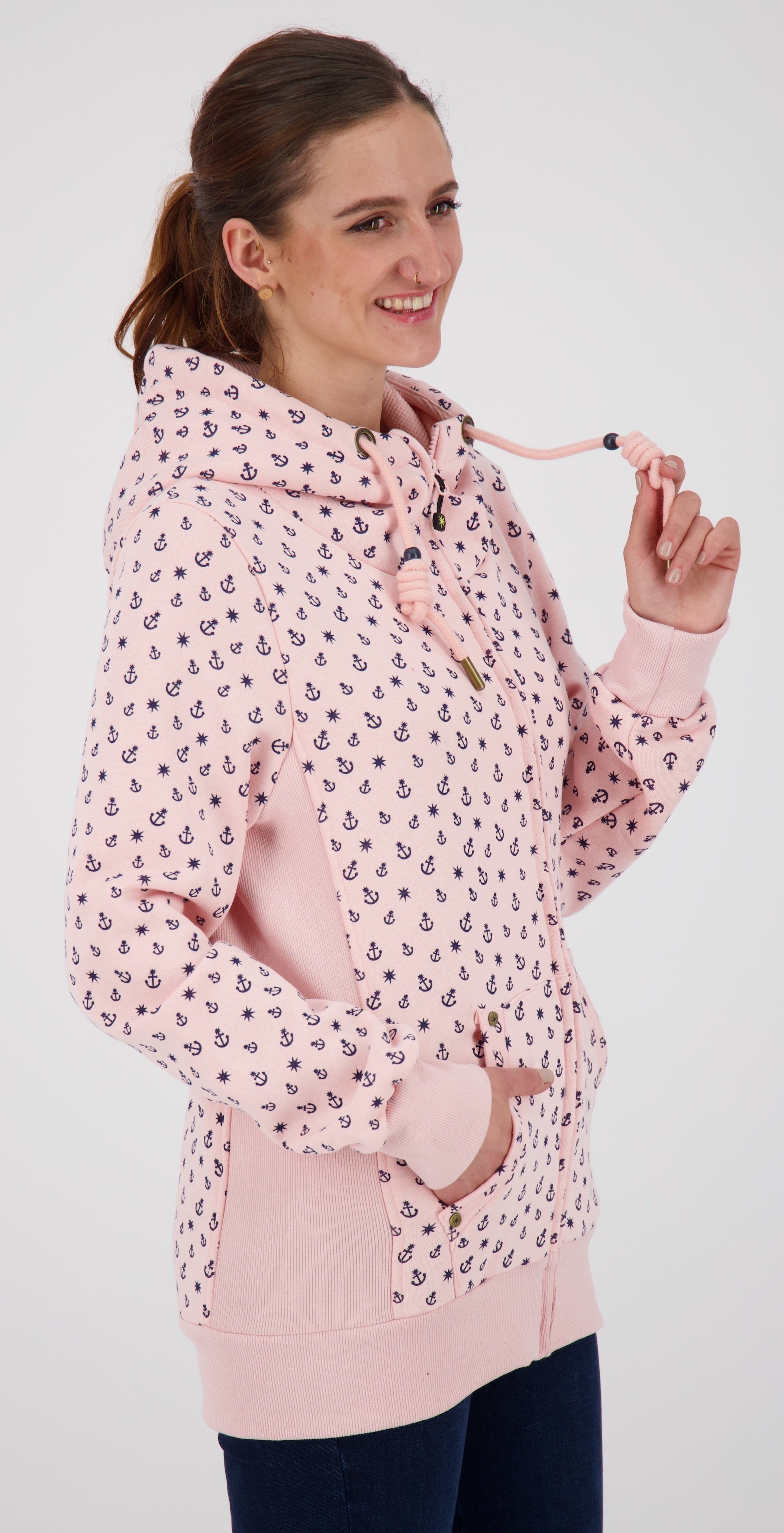 DEPROC Active Hoodie ANCHORAGE Women in casual oversized snit