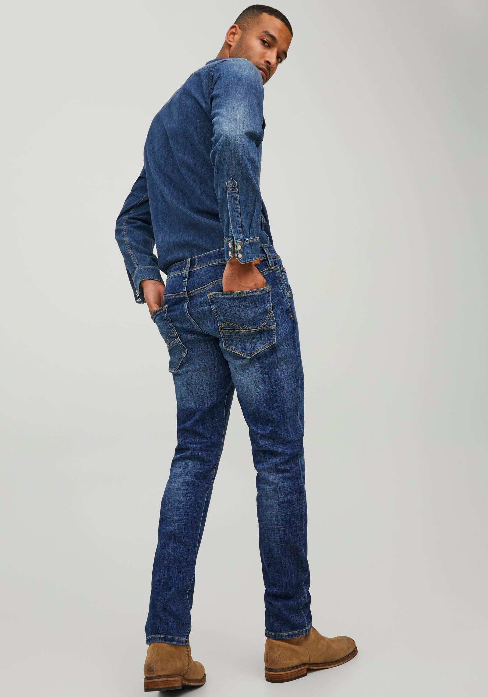 Jack & Jones Slim fit jeans JJIGLENN JJFOX AGI 304 50SPS NOOS