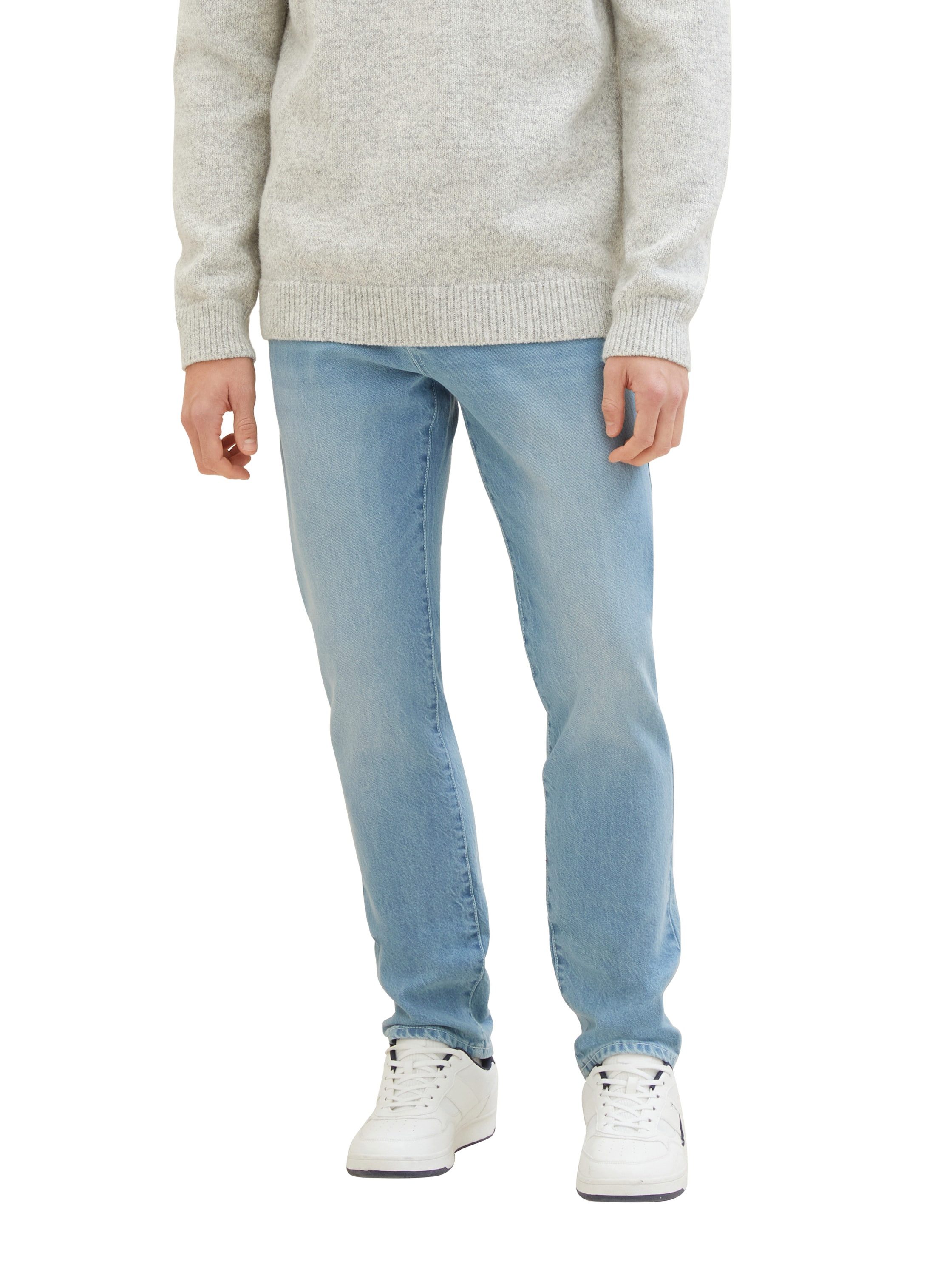 Tom Tailor 5-pocket jeans Josh met five-pocket-stijl heren slim fit jeans maat 36 blauw