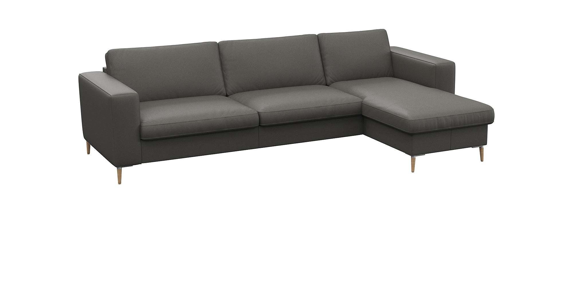FLEXLUX Hoekbank Fiore, super zitcomfort door koudschuim in de zitting, L-vorm