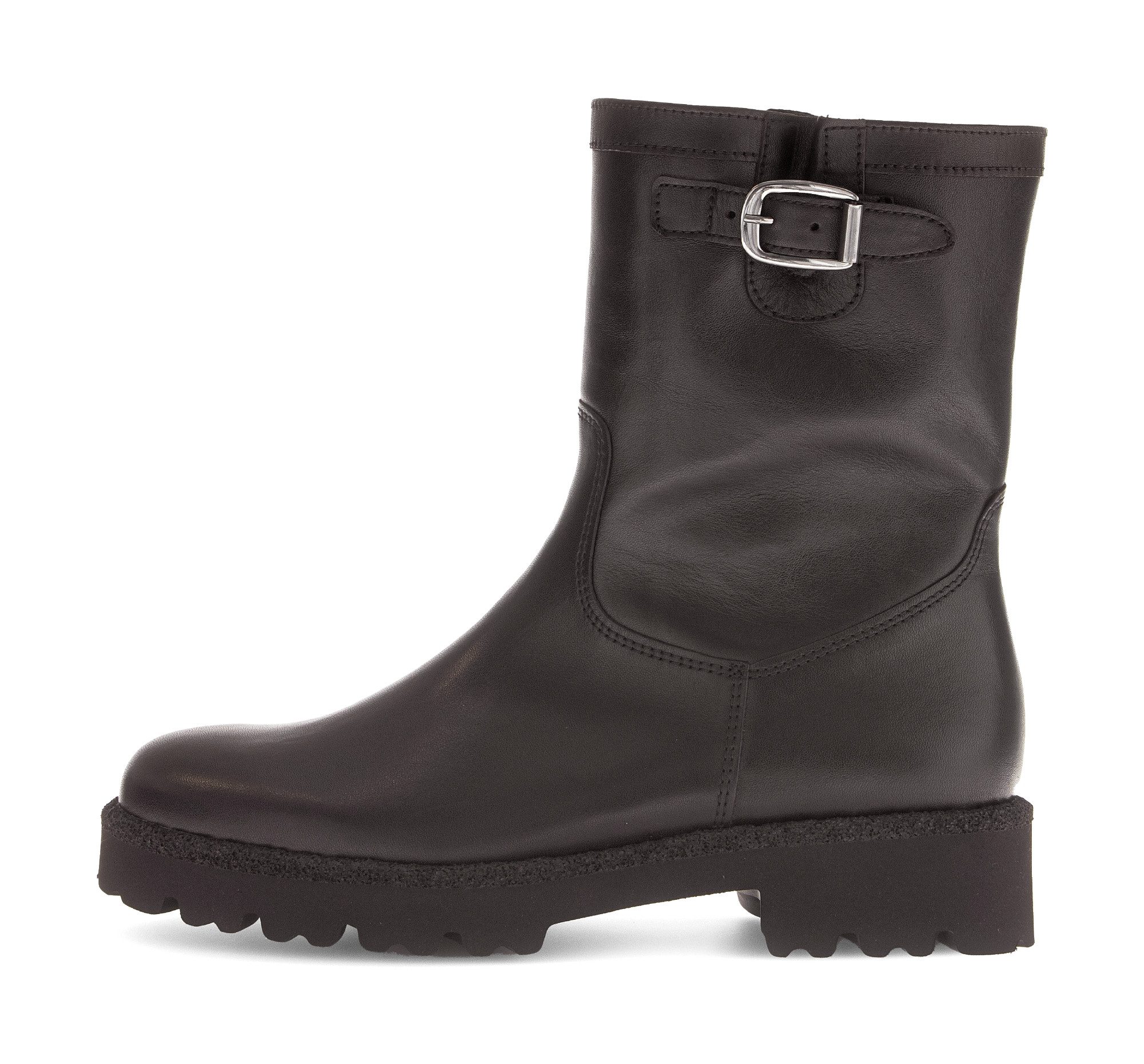 Gabor Bikerboots , blokhak, enkellaarsje, herfstlaarzen met binnenritssluiting