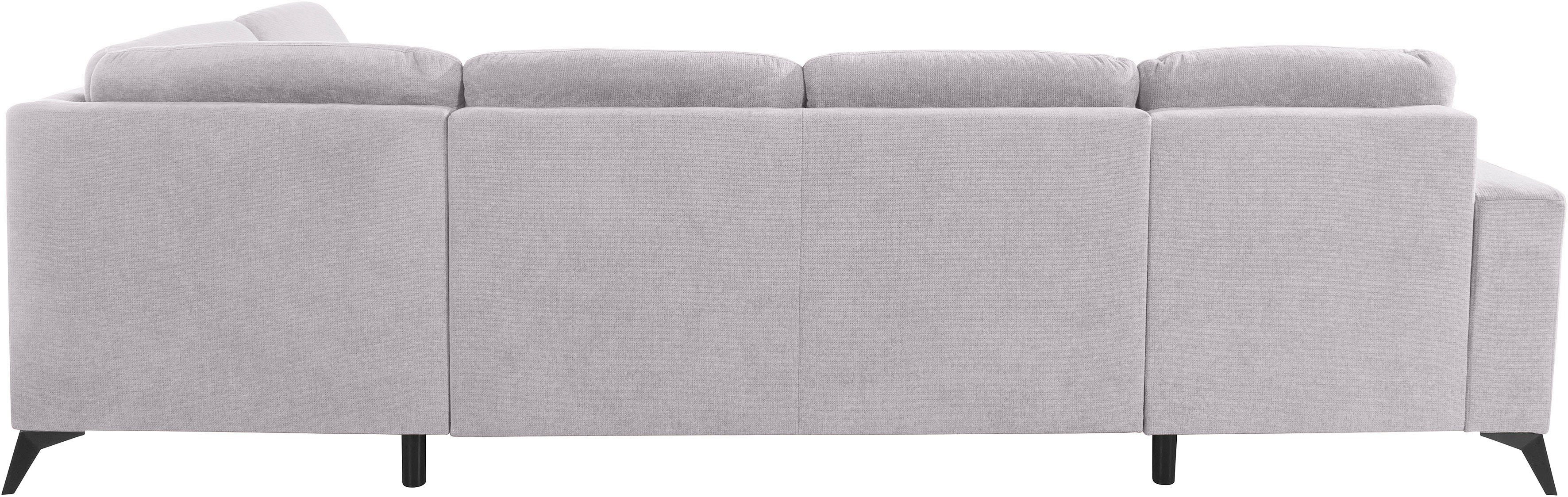 Places of Style Zithoek Lolland U-vorm Naar keuze met slaapfunctie en bergruimte, ook met afwasbare bekleding
