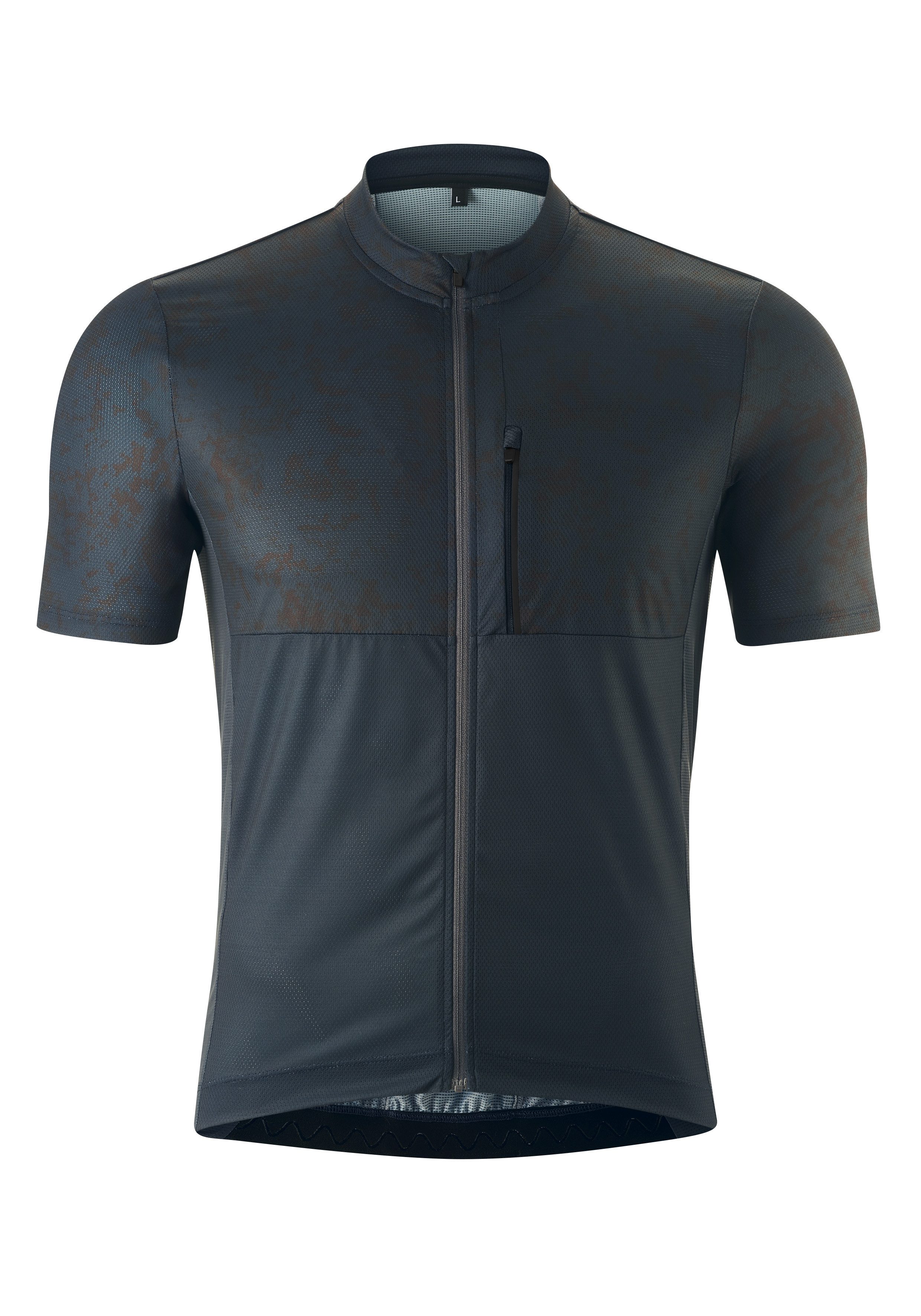 Gonso Fietsshirt PRESEGNO Heren fiets shirt met korte mouwen, ademend fiets tricot met achterzak shirts maat M blauw
