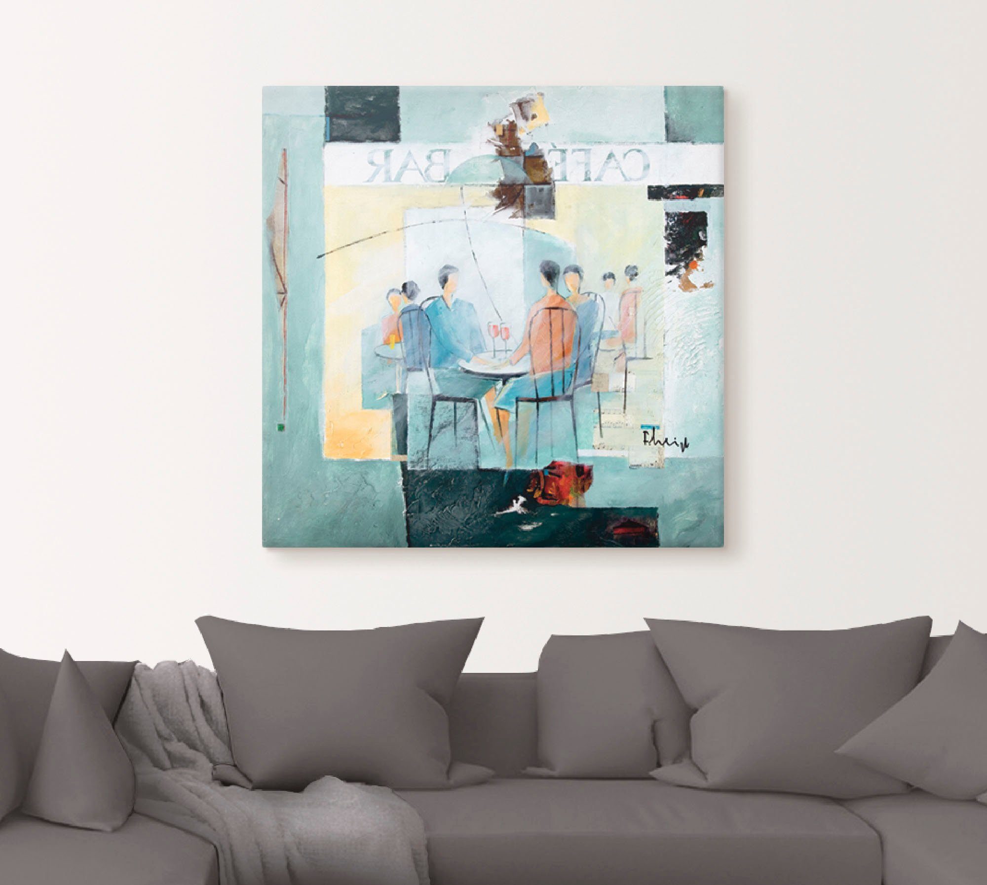 Artland Artprint Smaak van citroenen als artprint op linnen, poster, muursticker in verschillende maten