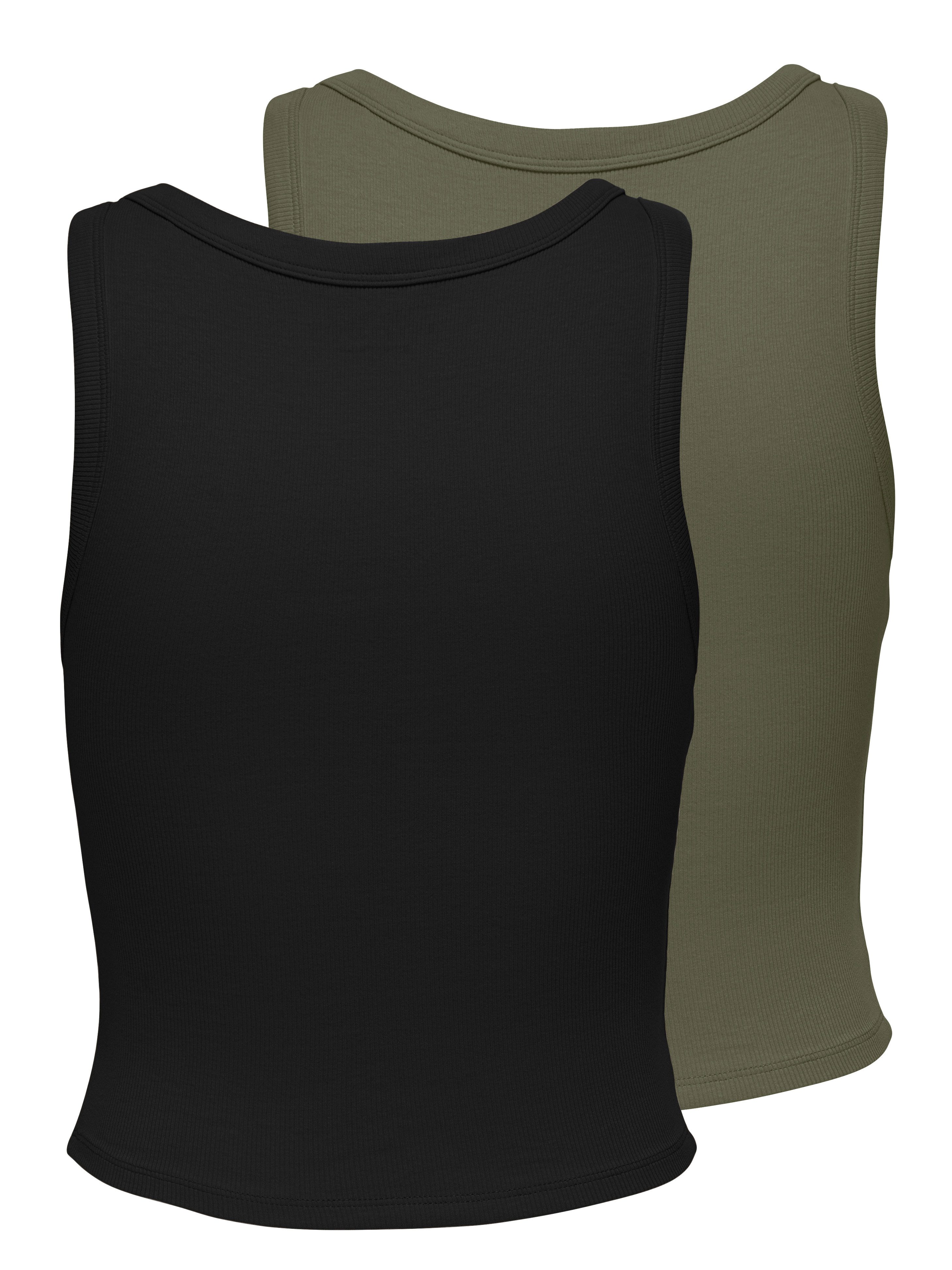 Only Tanktop ONLEASY S/L TANK TOP JRS 2 PACK (set, 2-delig)