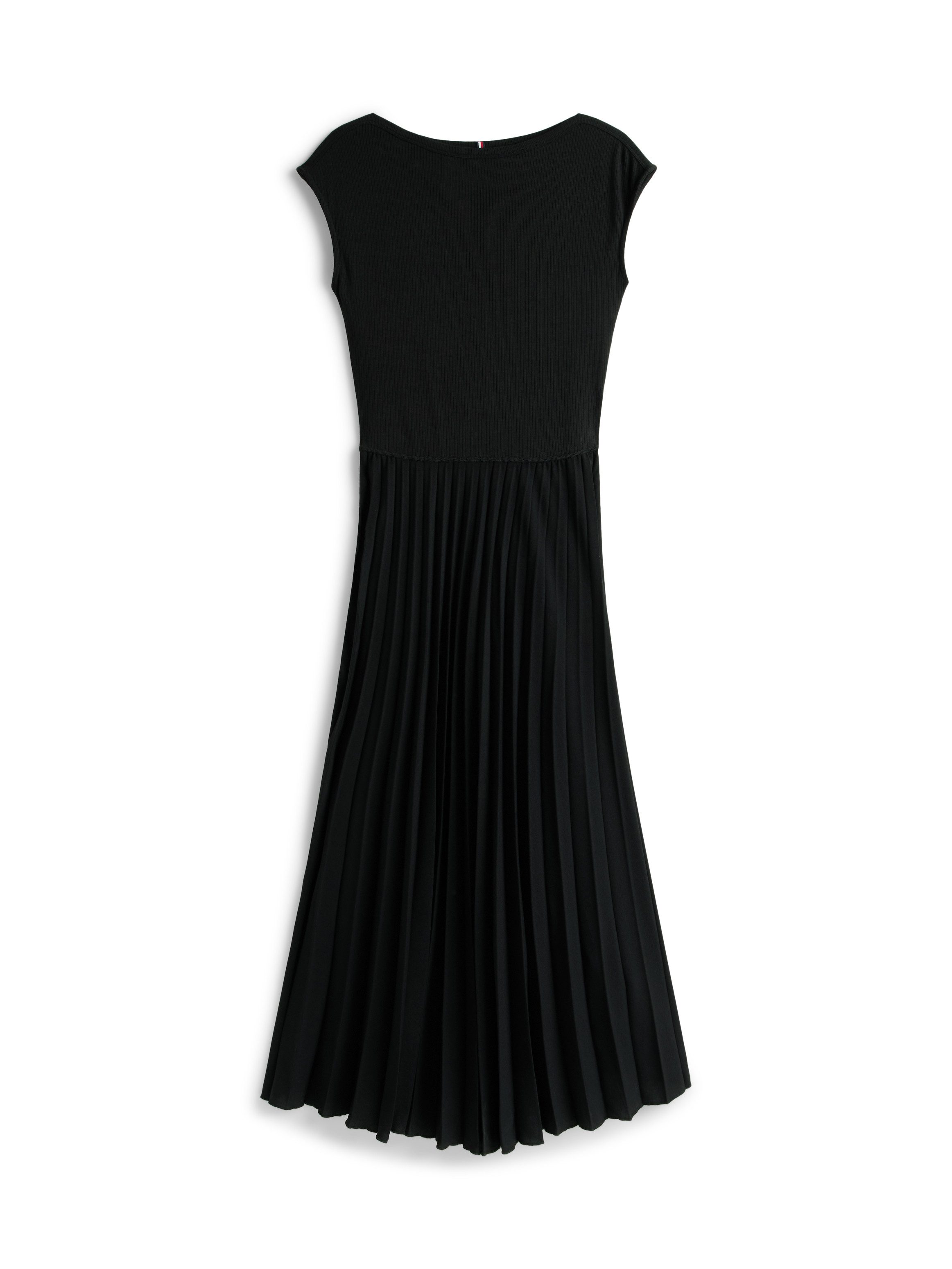 Tommy Hilfiger Jurk in a-lijn 5X2 RIB MIDI F&F DRS