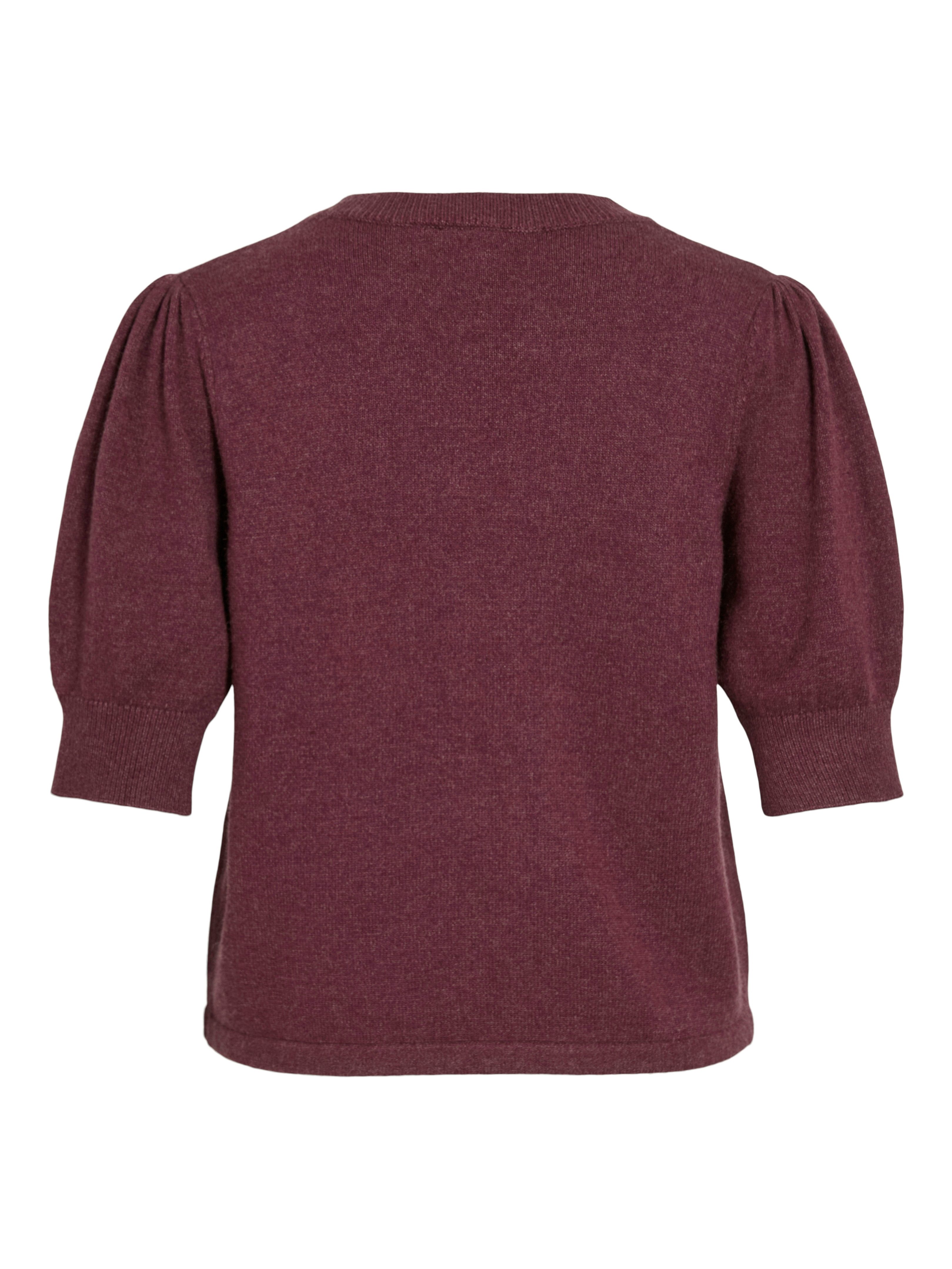 Vila Gebreide trui VIRIL 2/4 SLEEVE O-NECK KNIT TOP - NOOS