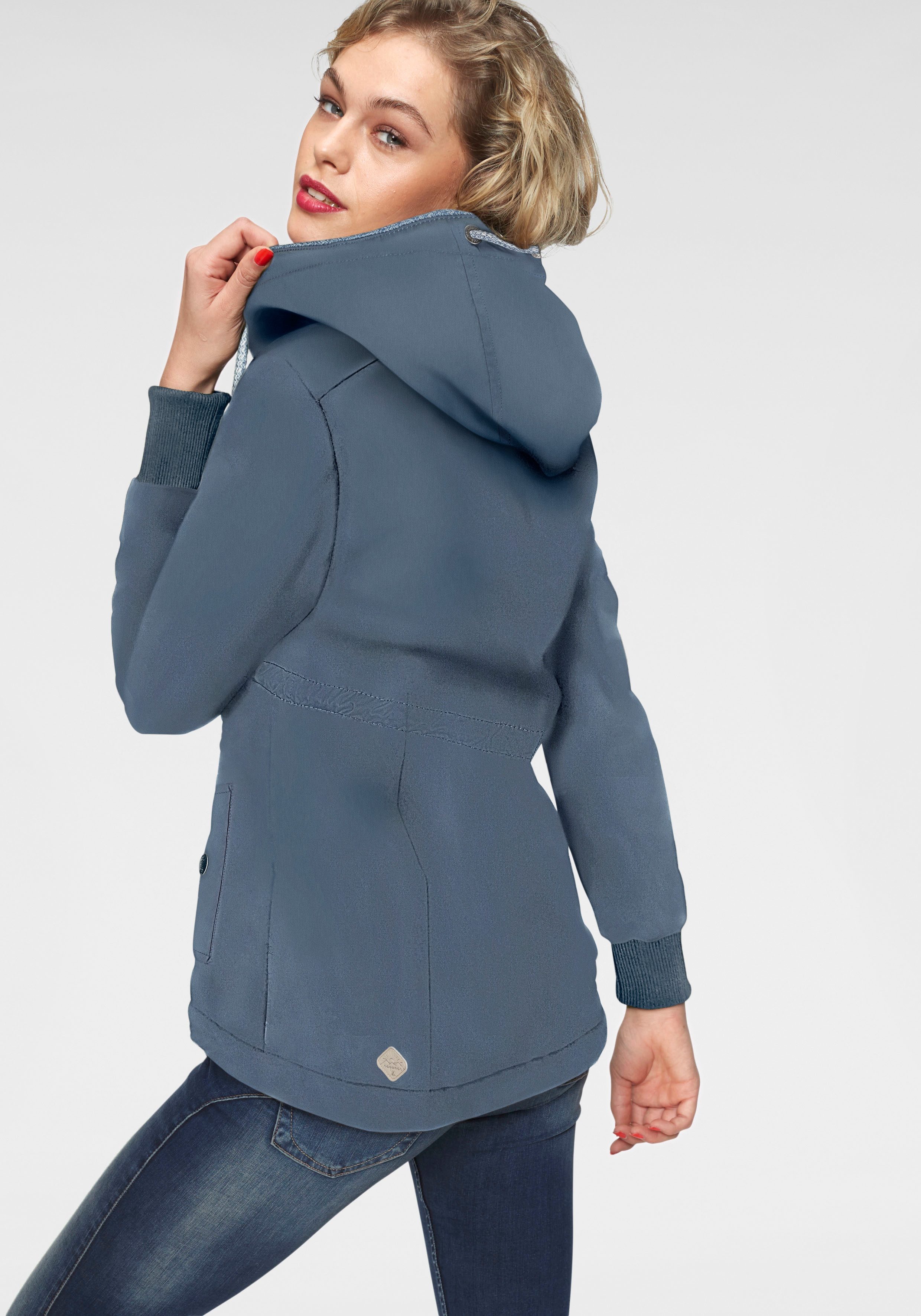 Ragwear Outdoorjack DANKA Urban streetwear- overgangsstijl met capuchon