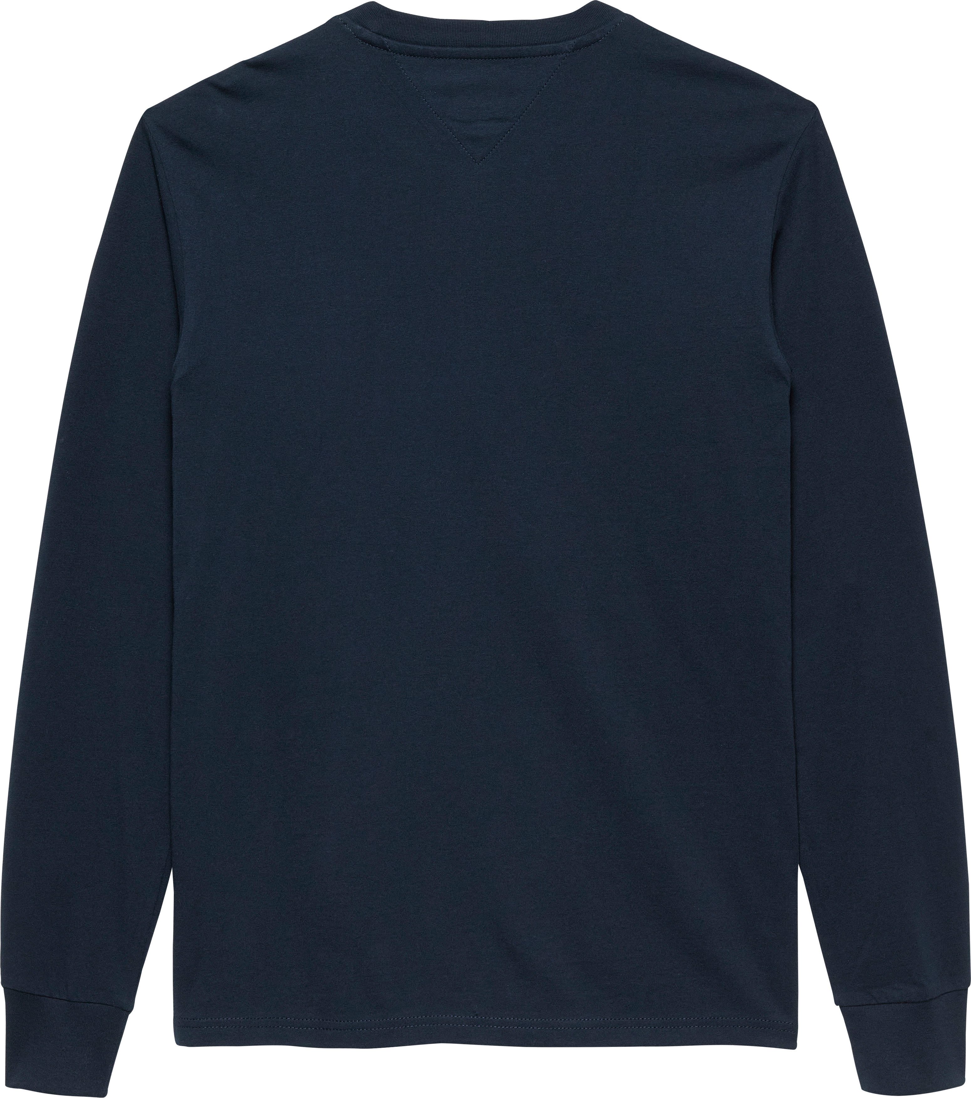 TOMMY JEANS Shirt met lange mouwen TJM SLIM CHEST LINEAR LS TEE EXT