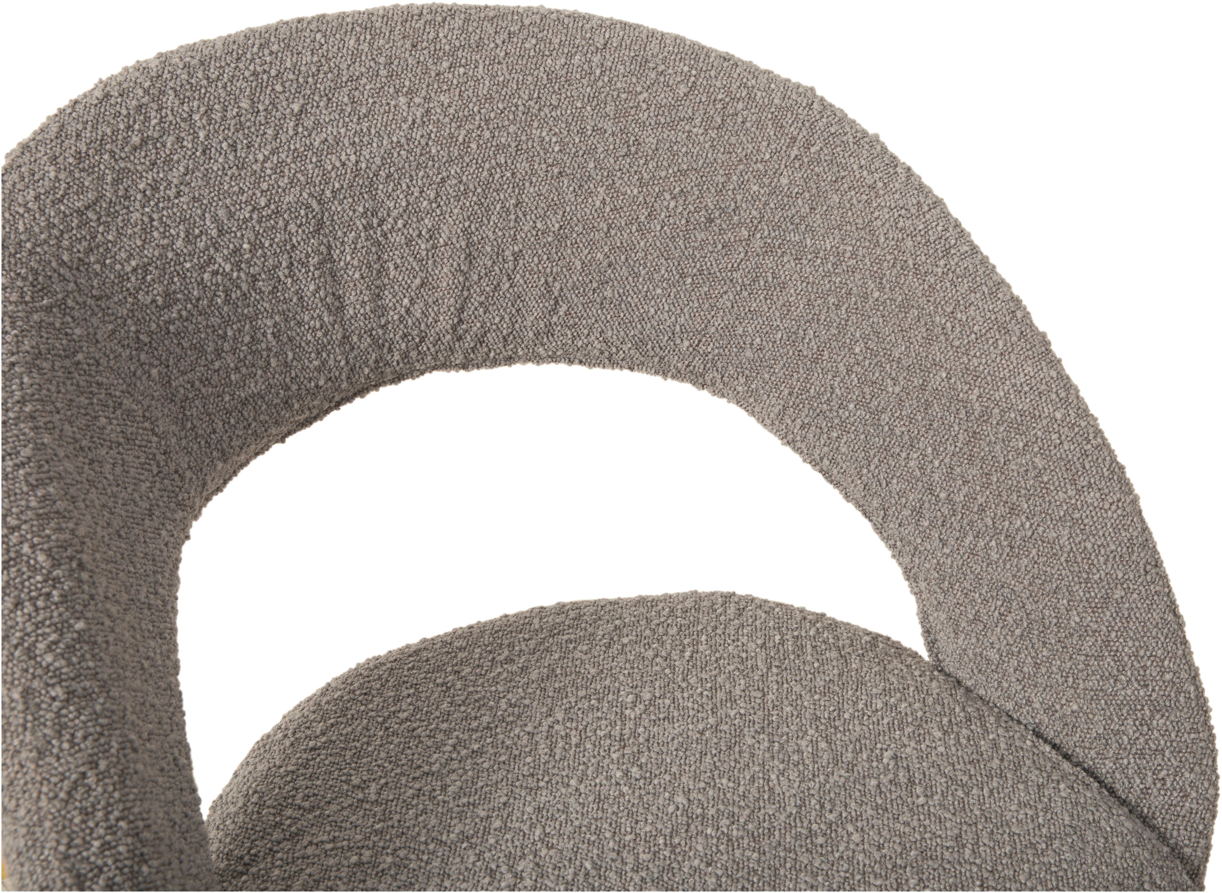 OMG Design Eetkamerstoel Marley met modern cut-out, bouclé bekleding (set)