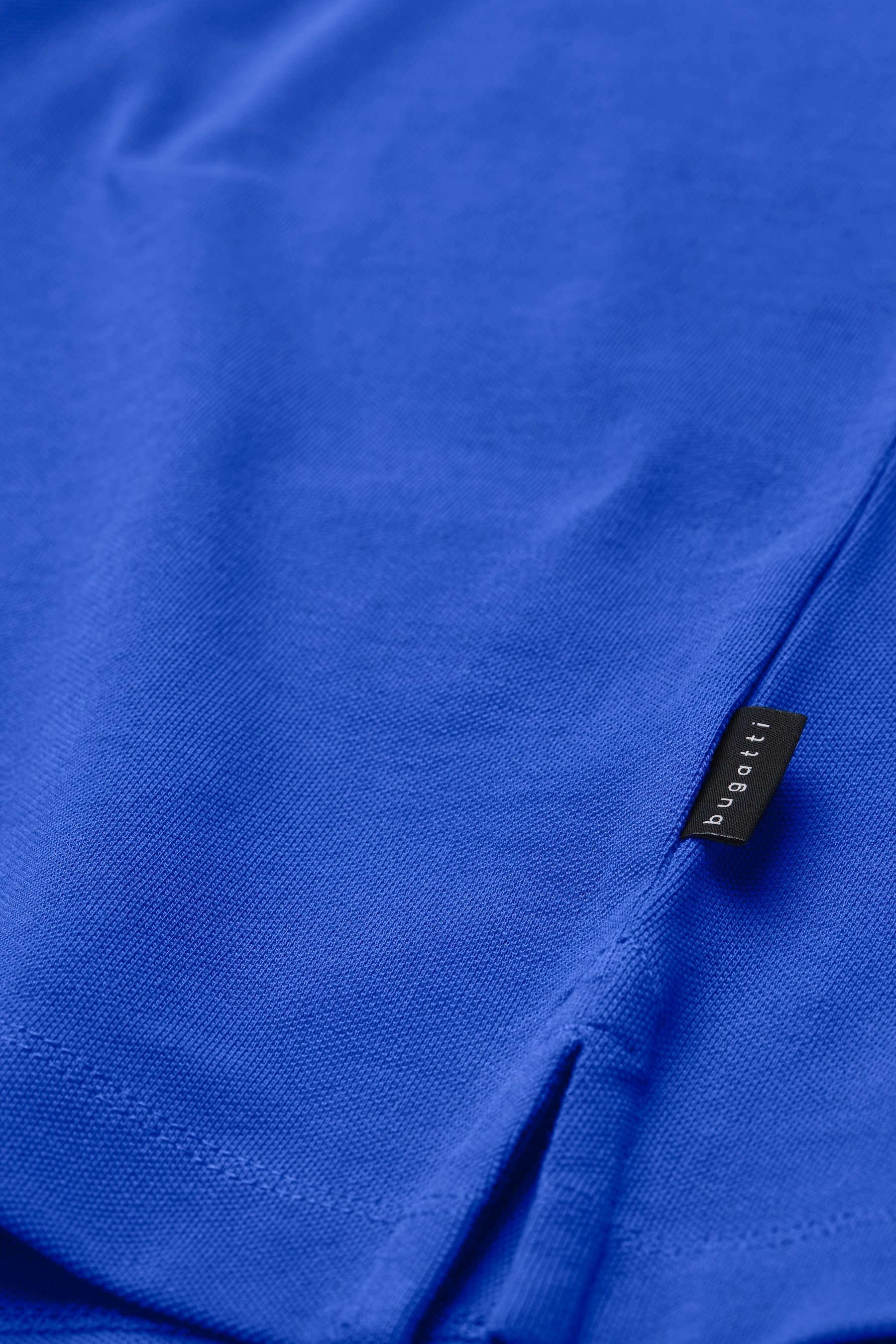 Bugatti Poloshirt met contraststrepen