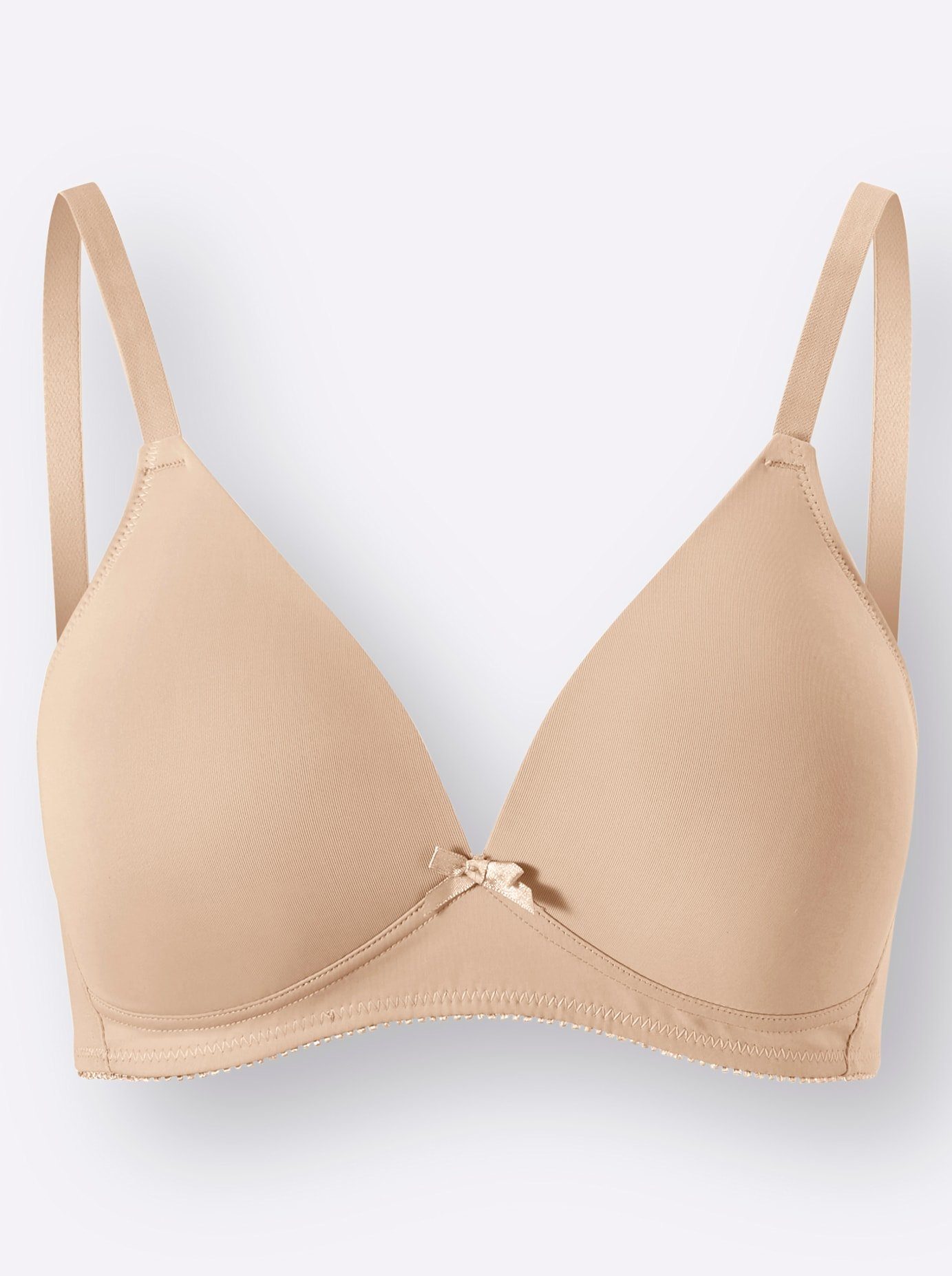 Naturana T-shirt-bh (1-delig, Enkelverpakking) dames t-shirt bh's maat B B beige