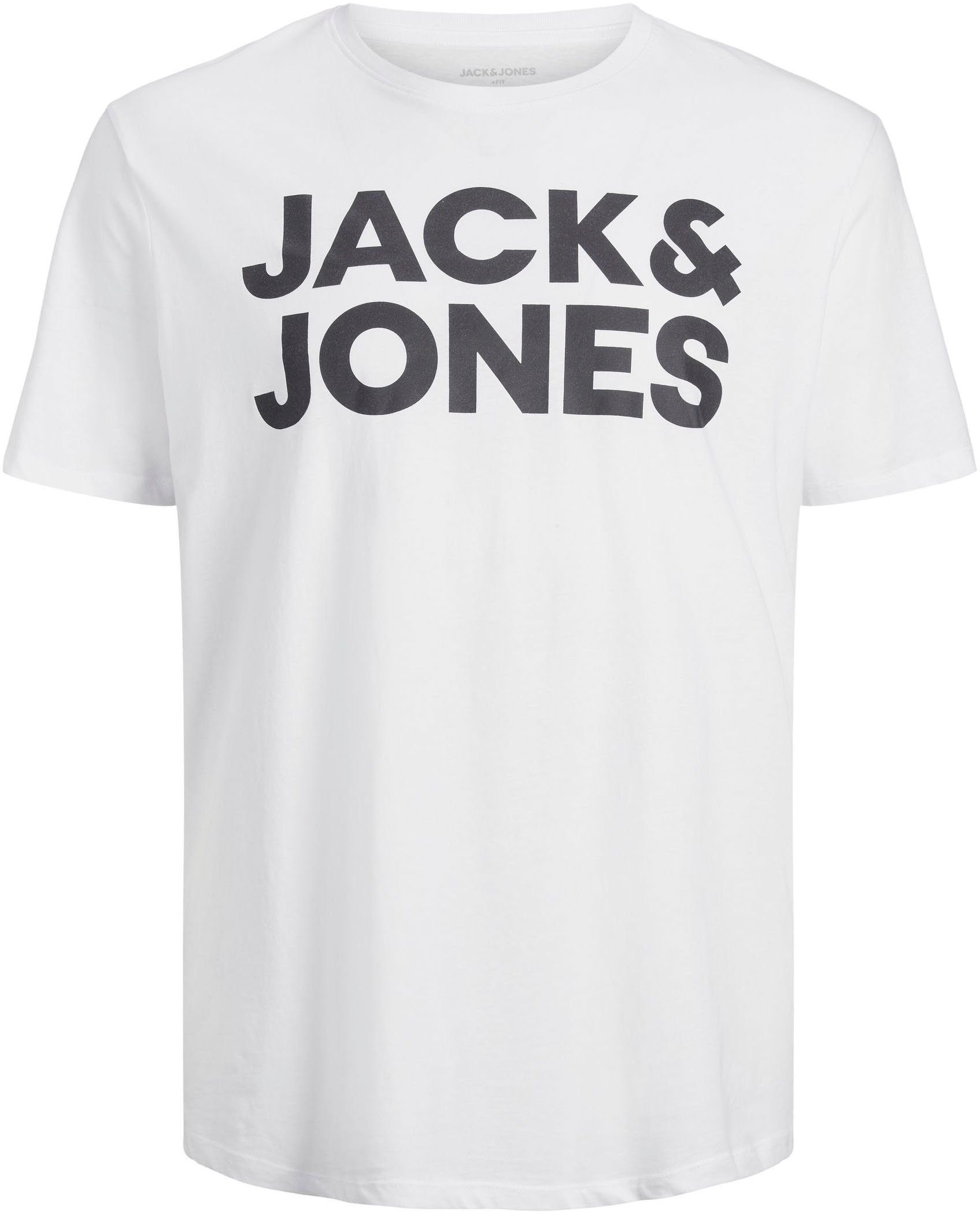 Jack & Jones PlusSize Shirt met ronde hals CORP LOGO TEE