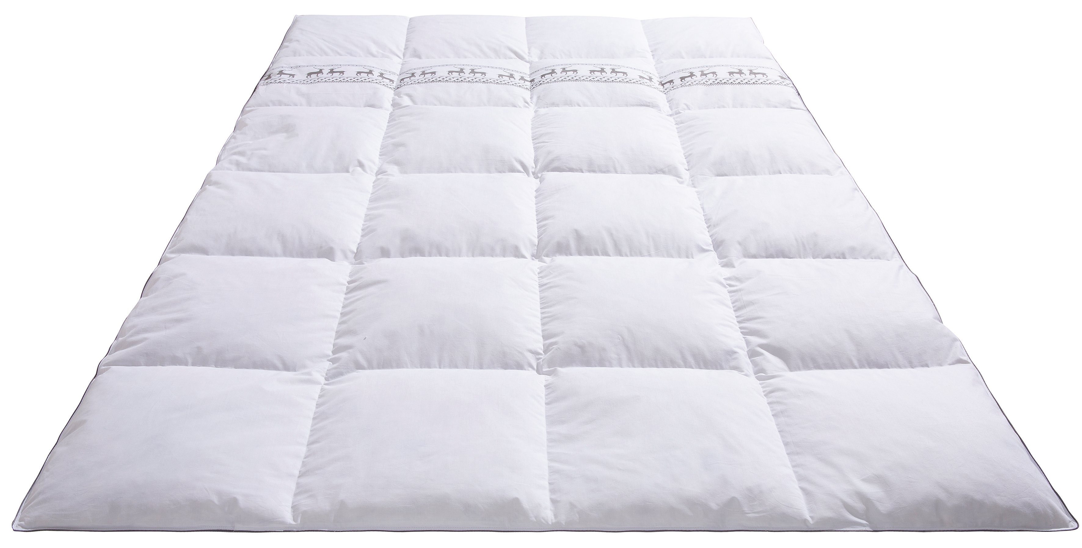 Älgdröm Veren dekbed + hoofdkussen Forsakar, dekbed 135x200 cm, 155x220 cm, zomer, winter (voordeelset)