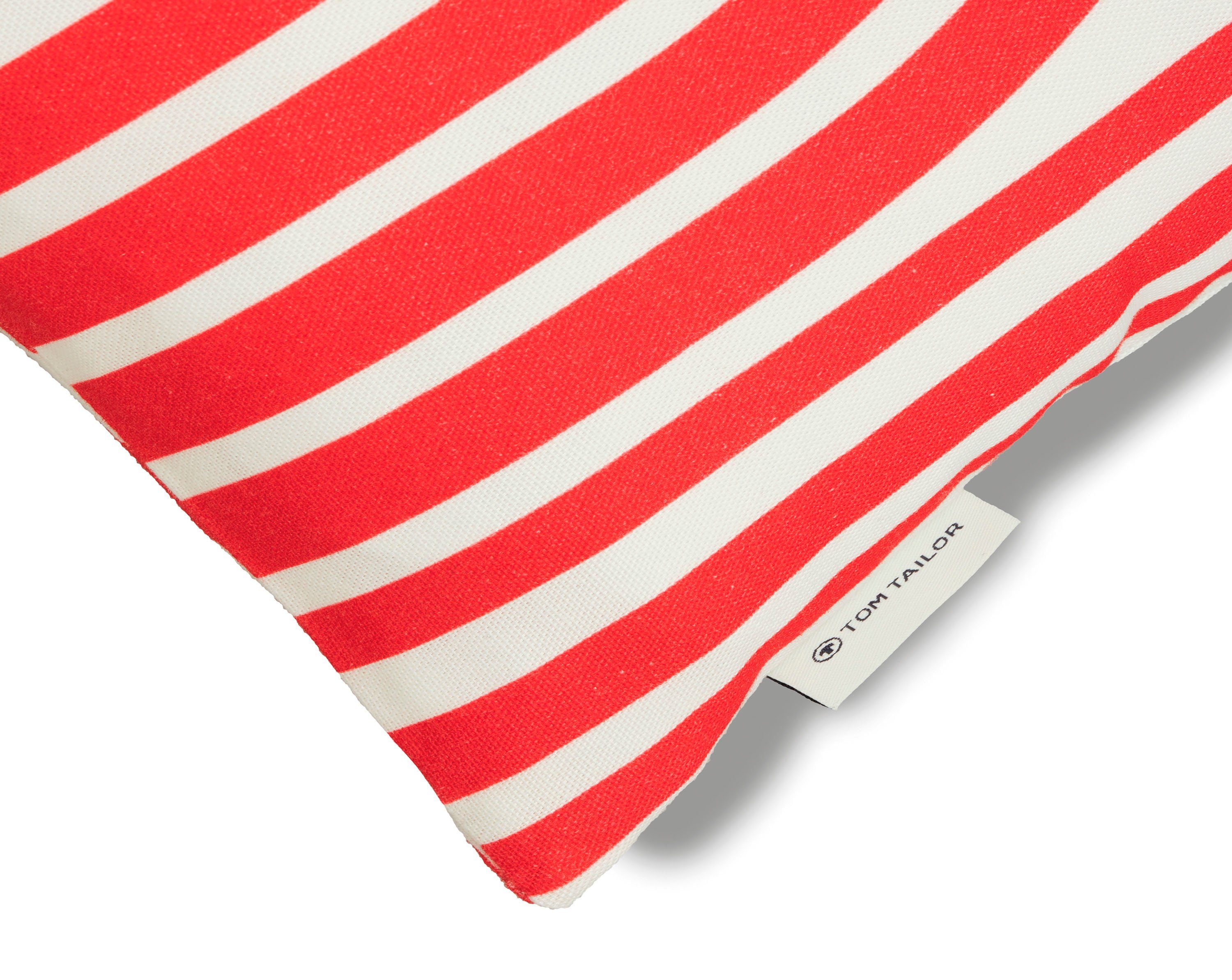 TOM TAILOR HOME Kussenhoezen Organic Waves van duurzame katoen (bci) (1 stuk)