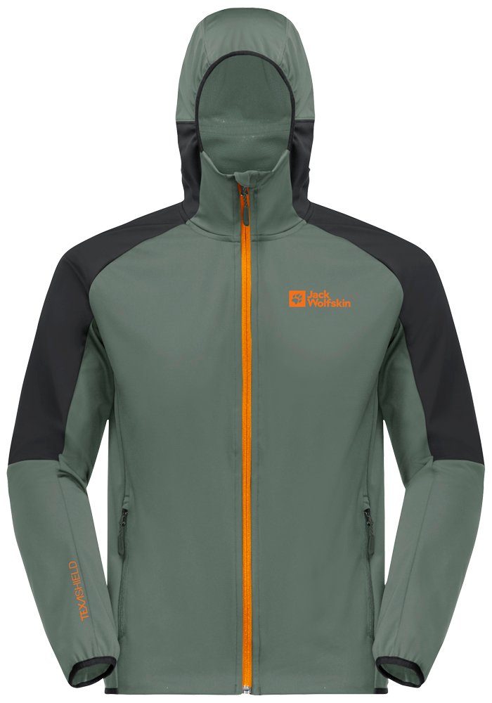 Jack Wolfskin Softshell-jack FELDBERG hoody M