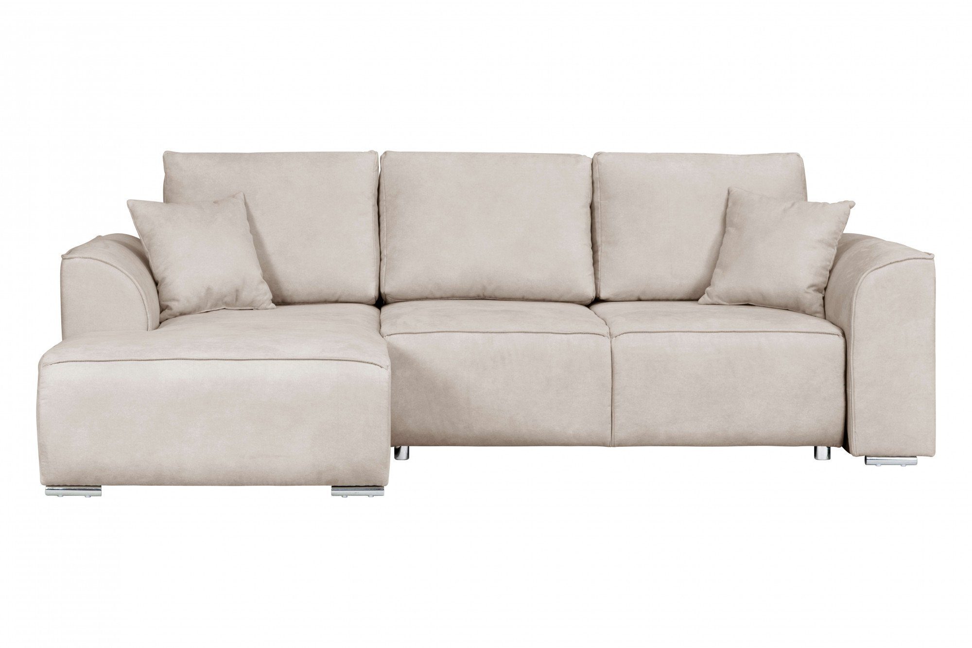 INOSIGN Hoekbank BEATRICE optionele slaapbank met bedlade, B/D/H: 265/170/86 cm