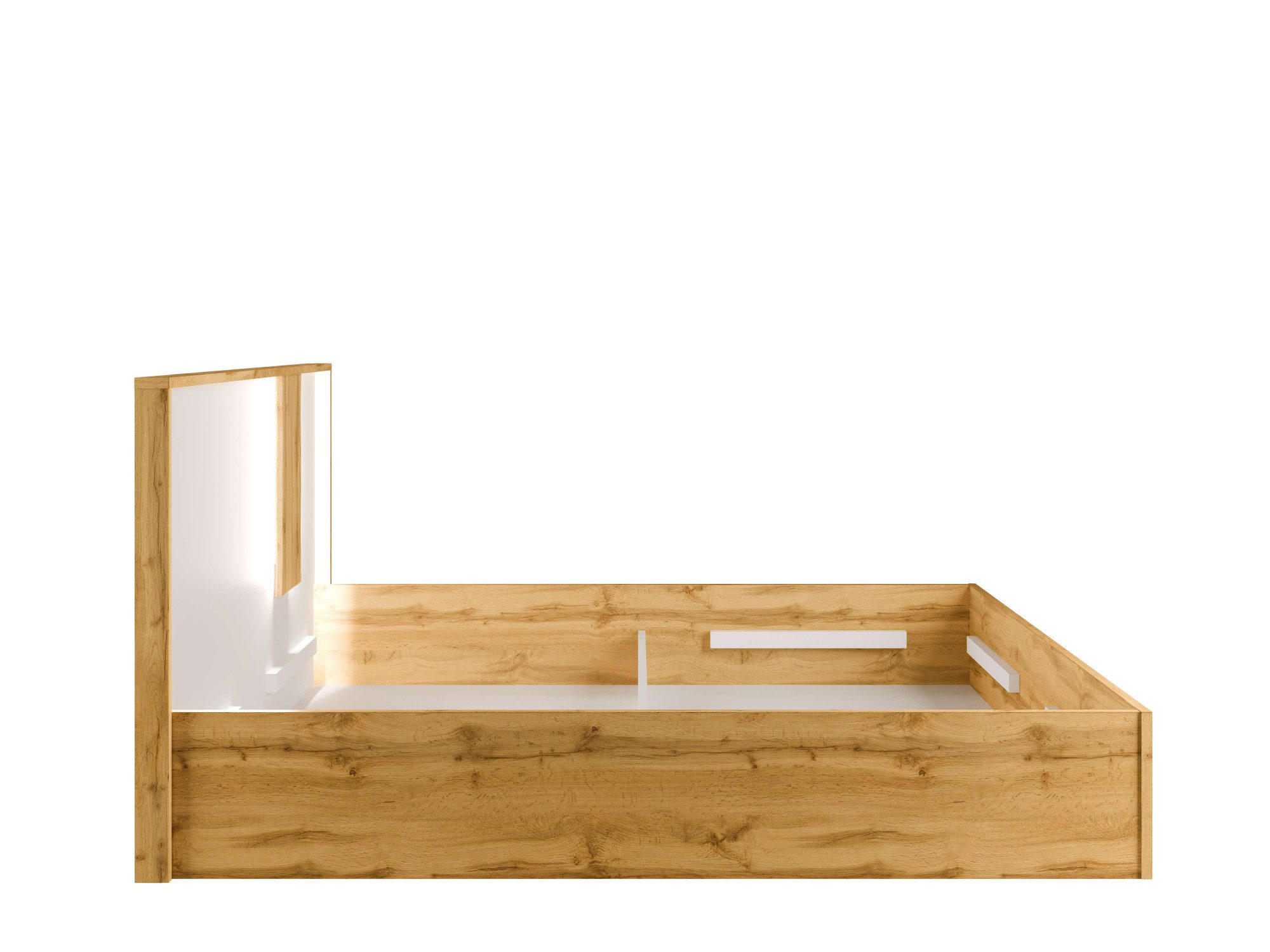 INOSIGN Bed Fabella zonder matras (slaapoppervlak 180x200 cm) Bed met opbergruimte en LED-verlichting, BxDxH 191,3x206,4x102,2 cm